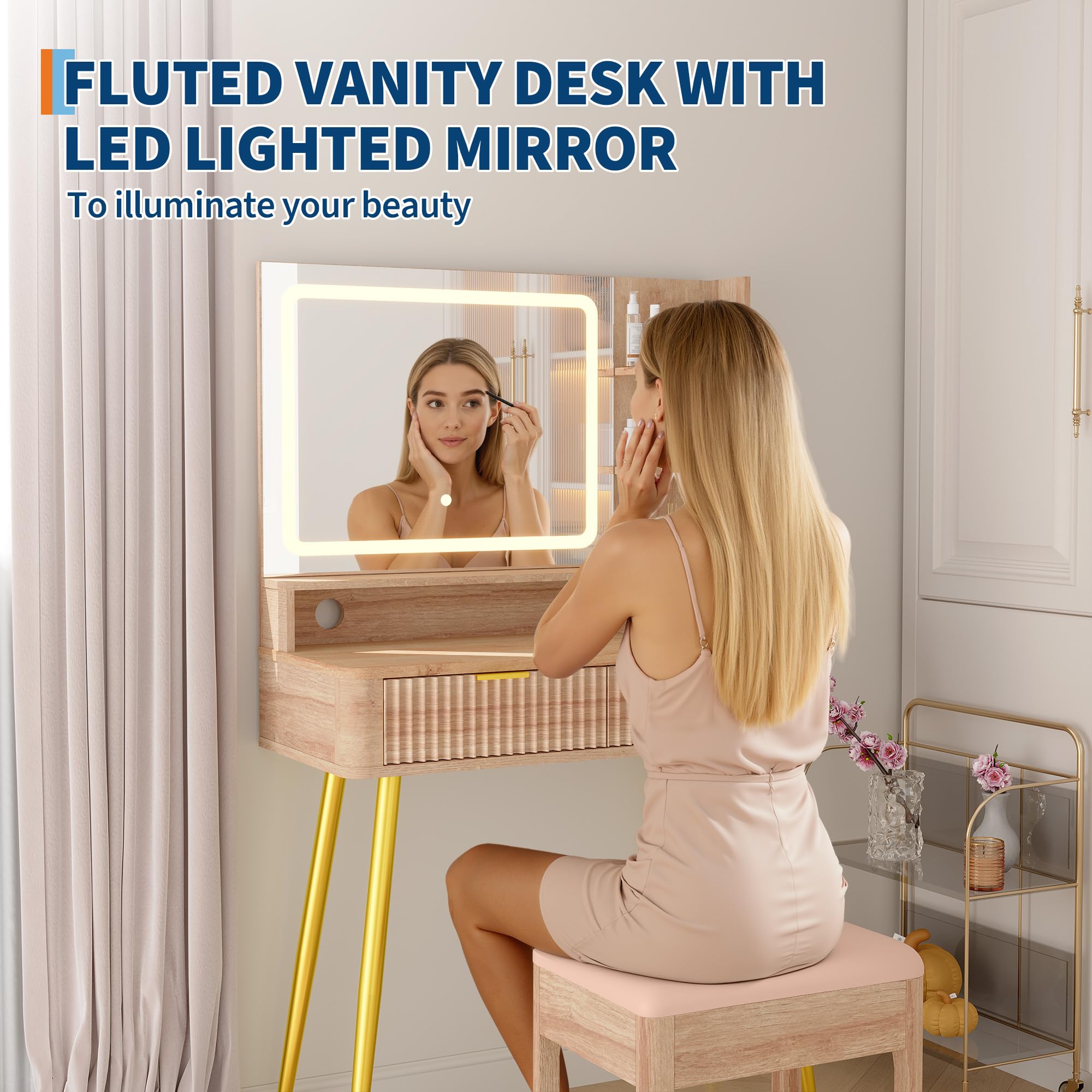 GarveeLife LIVE66-0803 Bedroom-Vanities - View #6