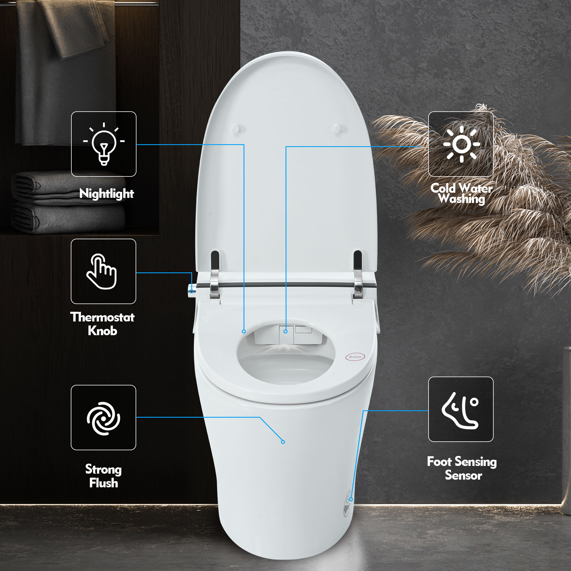 Forclover TOE-314231 toilets - View #4