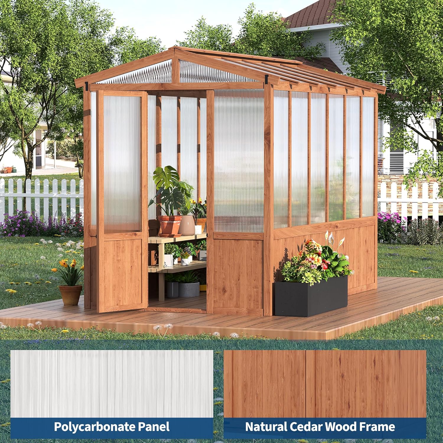 Qeetex QET-GH-WK55 greenhouses - View #7