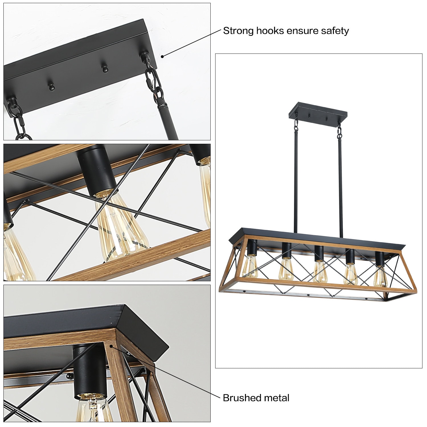Kahomvis LIGHT-QPW1-498 Pendant-Lights - View #2