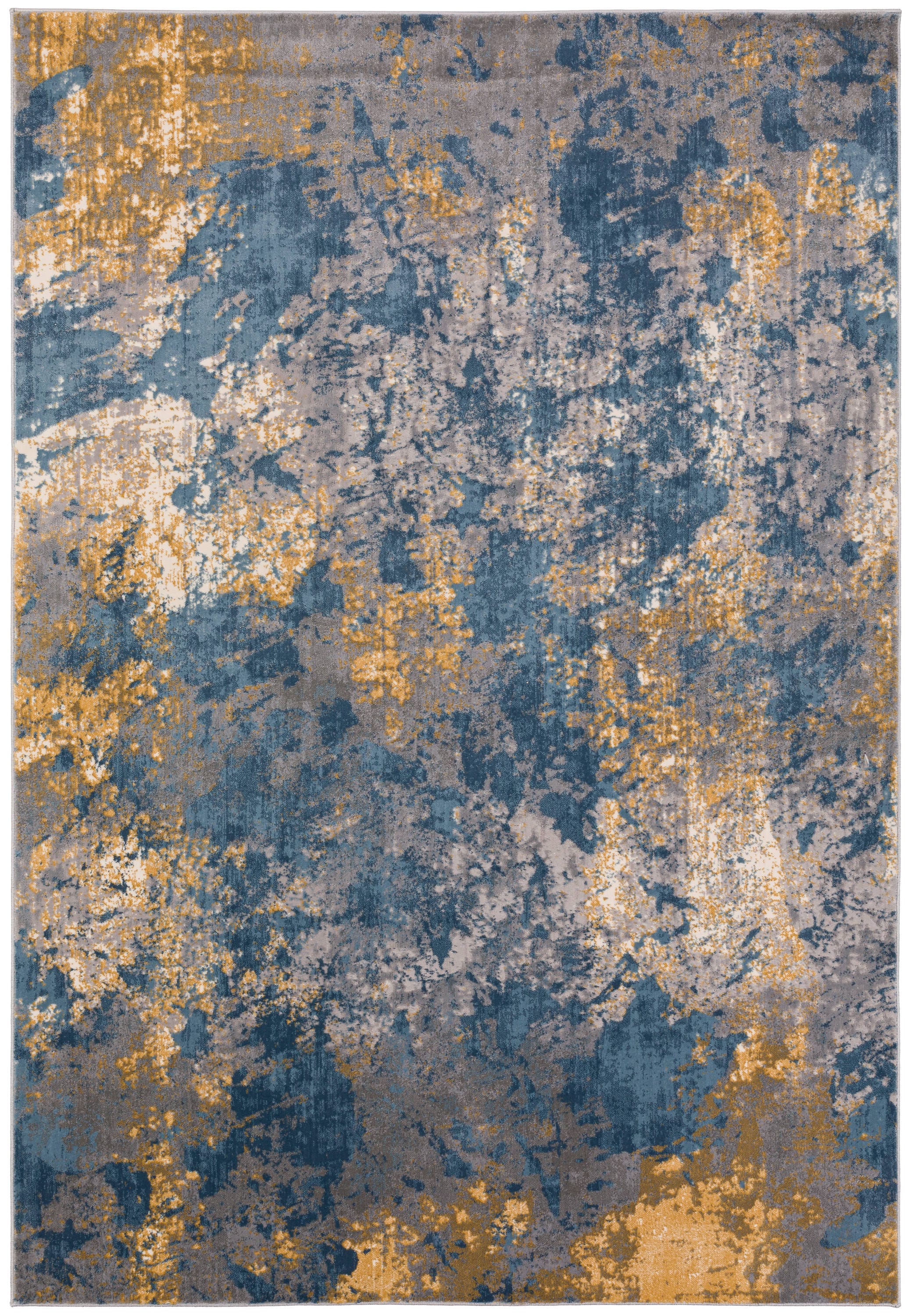 Addison Rugs ADA39BL9X13 Dayton 9 X 13 (ft) Blue Indoor Abstract Vintage Area Rug