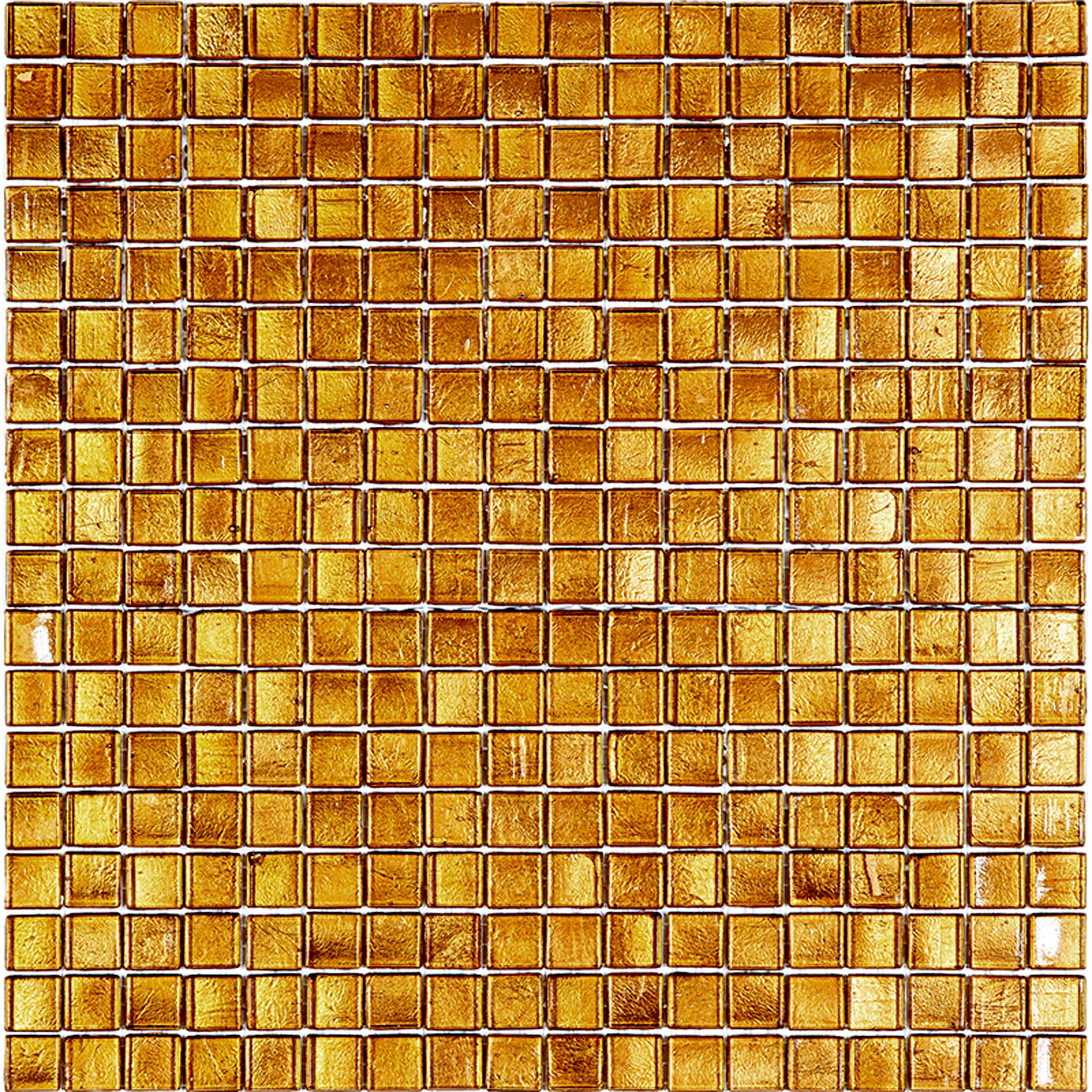 Apollo Tile Skosh Goldenrod Brown 11-1/2-in x 11-1/2-in Glossy Glass Uniform Squares Floor and Wall Tile (18.69-sq. ft/ Carton)