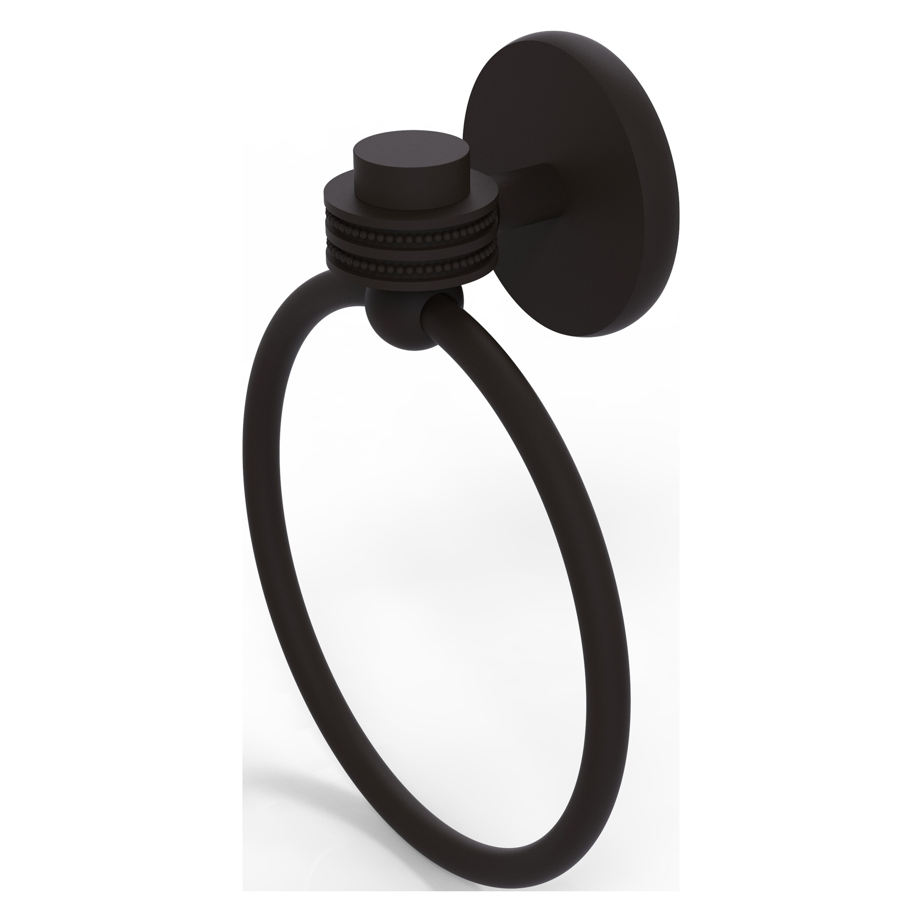 Allied Brass 7116D-ORB Satellite Orbit One Oil-rubbed bronze Wall mount Single Towel Ring