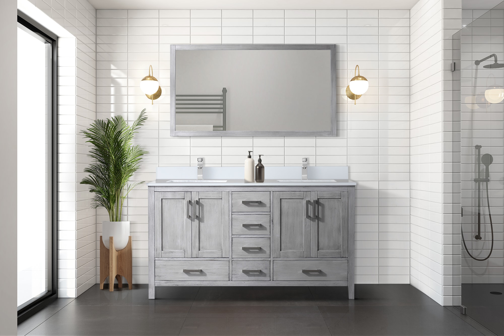 Lexora LVJ60DD311 Bath-Vanity-Combo - View #3
