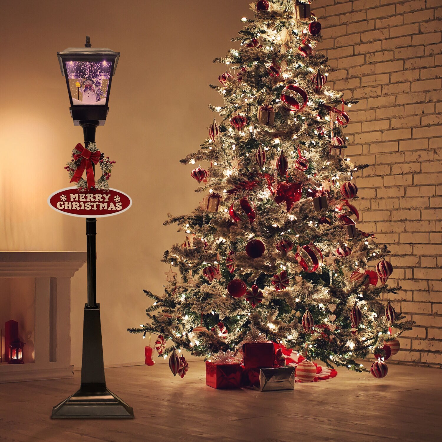 Fraser Hill Farm FSSL071A-BLK4 Outdoor-Christmas-Decor - View #18
