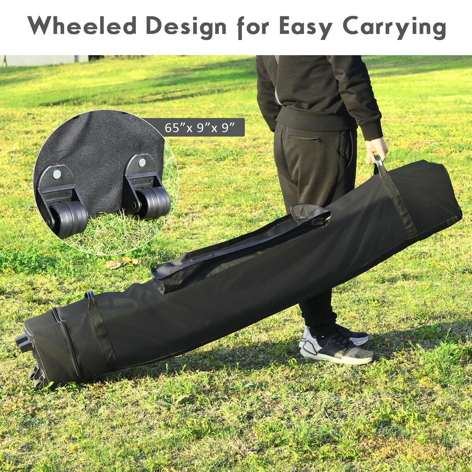 WELLFOR DOJ70658GR Canopy-Storage - View #7