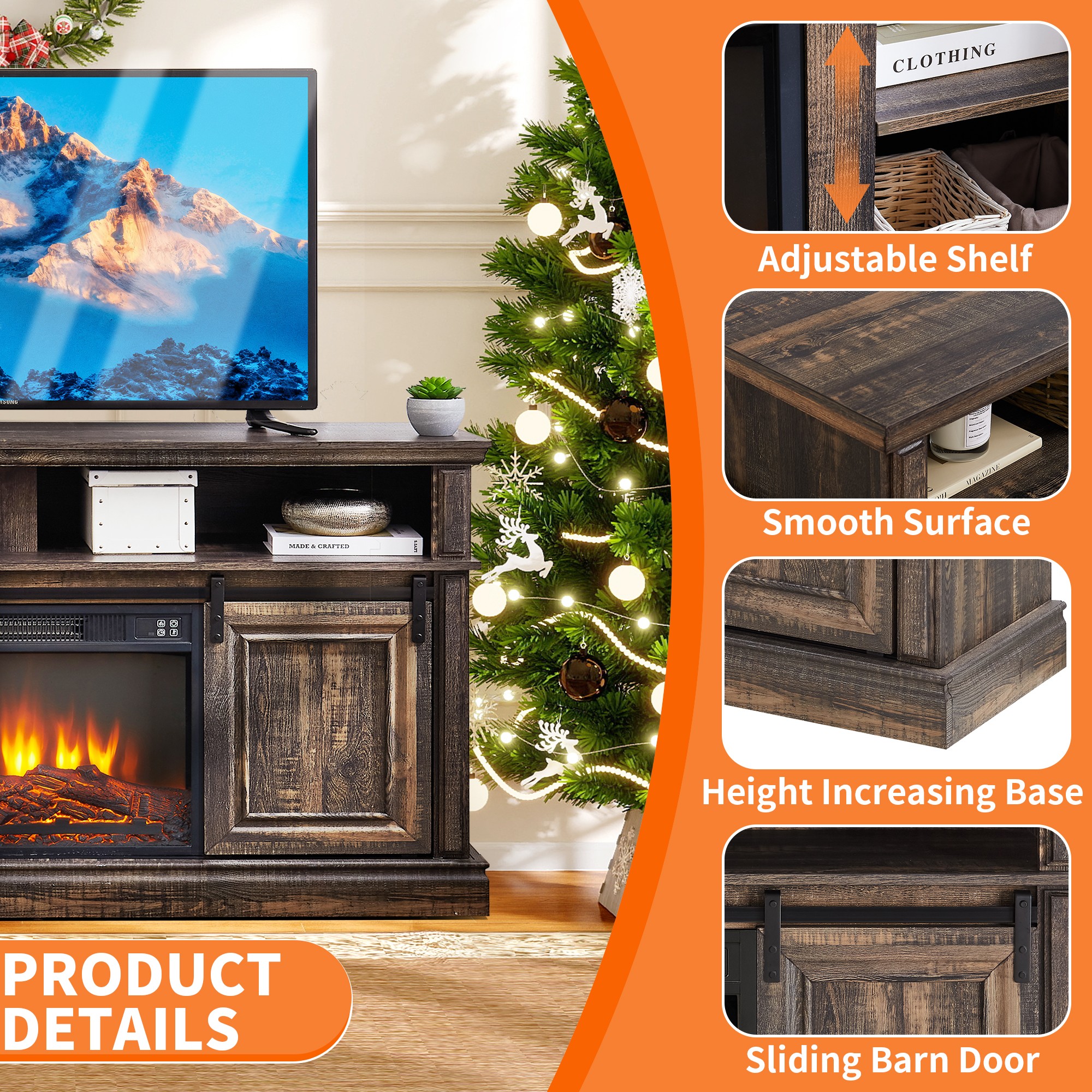 ToolCat BZ-3-180-SN Electric-Fireplaces - View #5