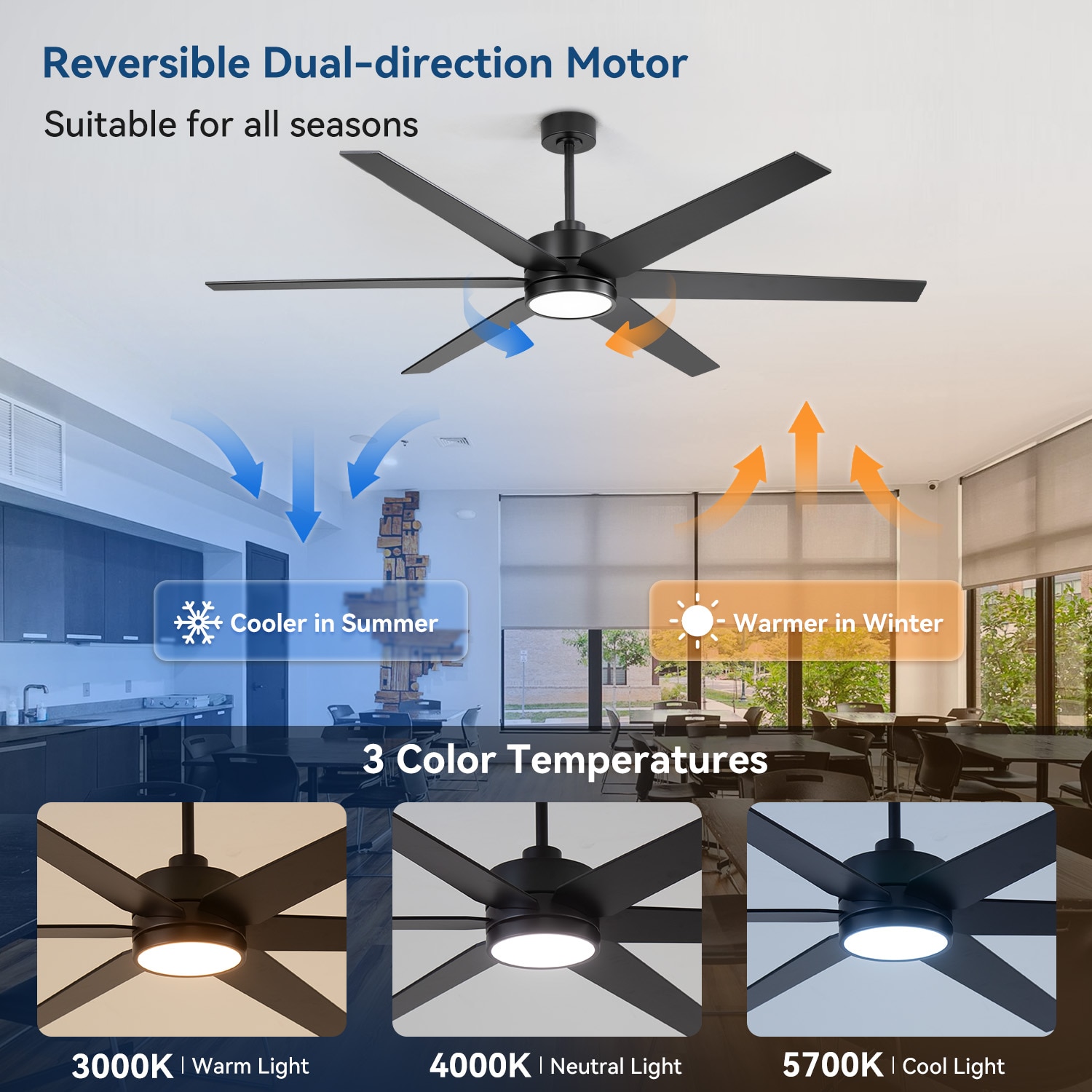 Breezary 27030-BK Ceiling-Fans - View #5