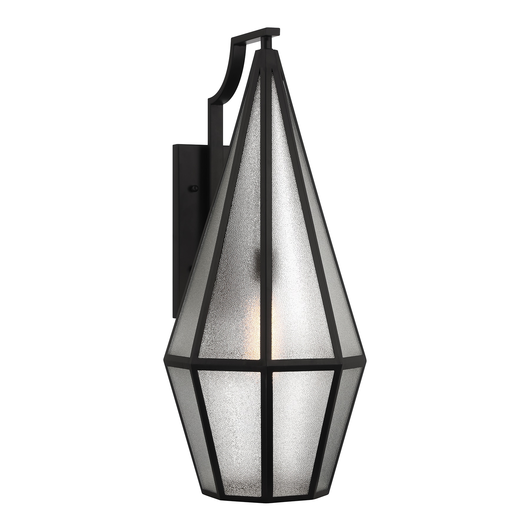Savoy House 5-708-BK Peninsula 1 -Light 30-in H Matte Black Hardwired Outdoor Wall Light