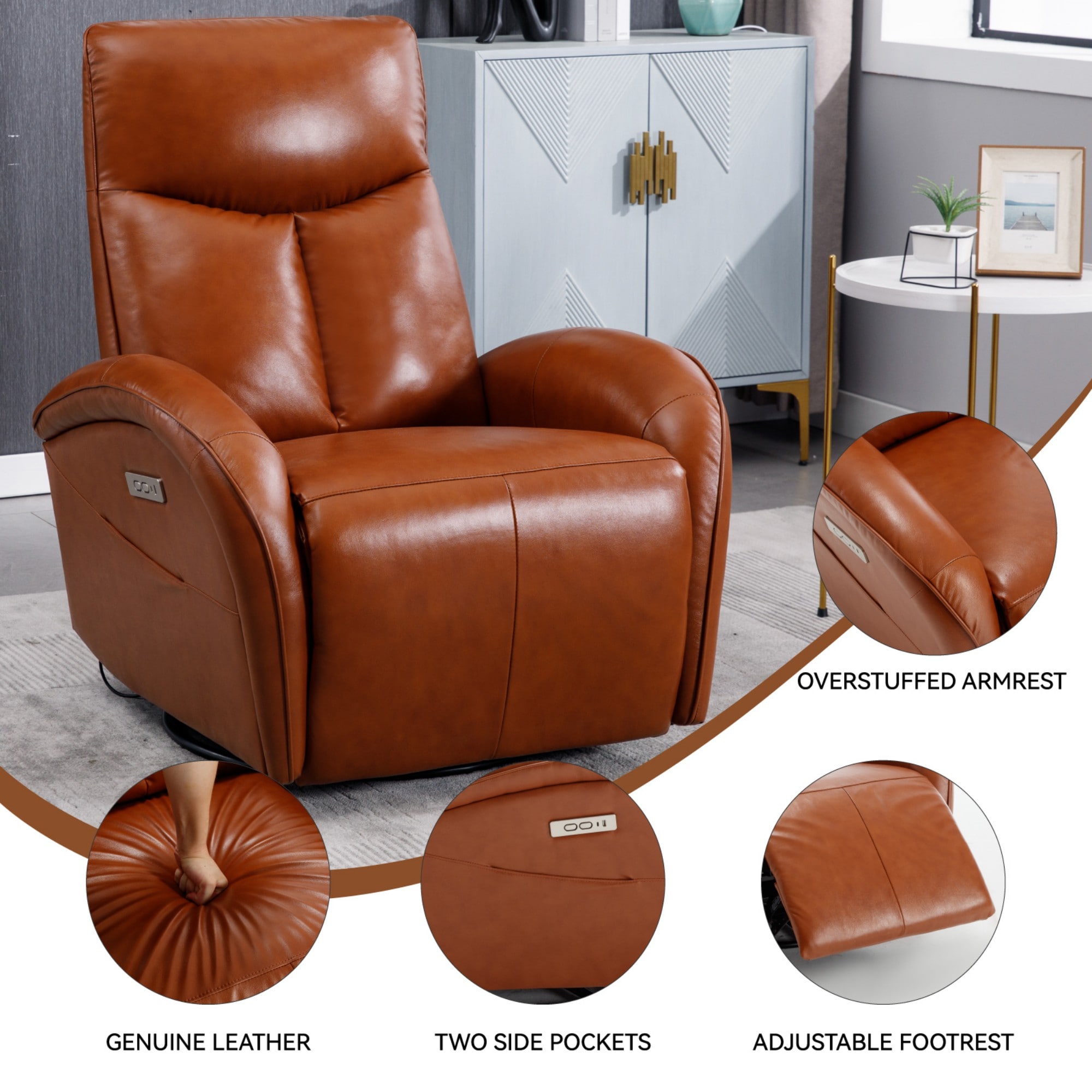Boyel Living BL-CM807DB recliners - View #6