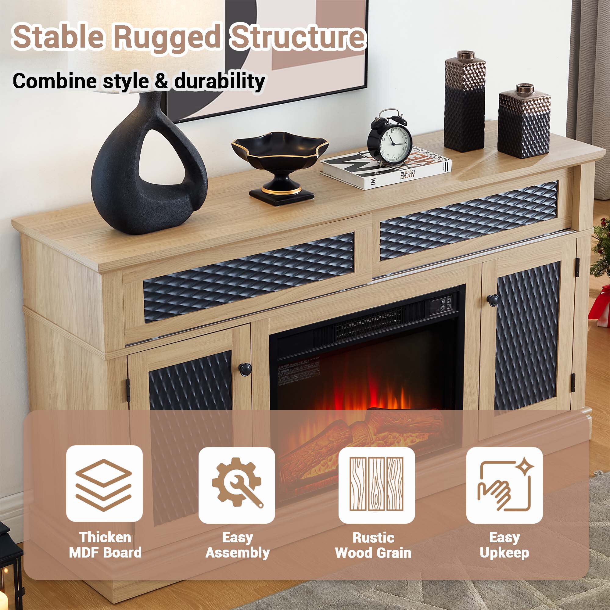 Fun Orange FUN25EF02 Electric-Fireplaces - View #6