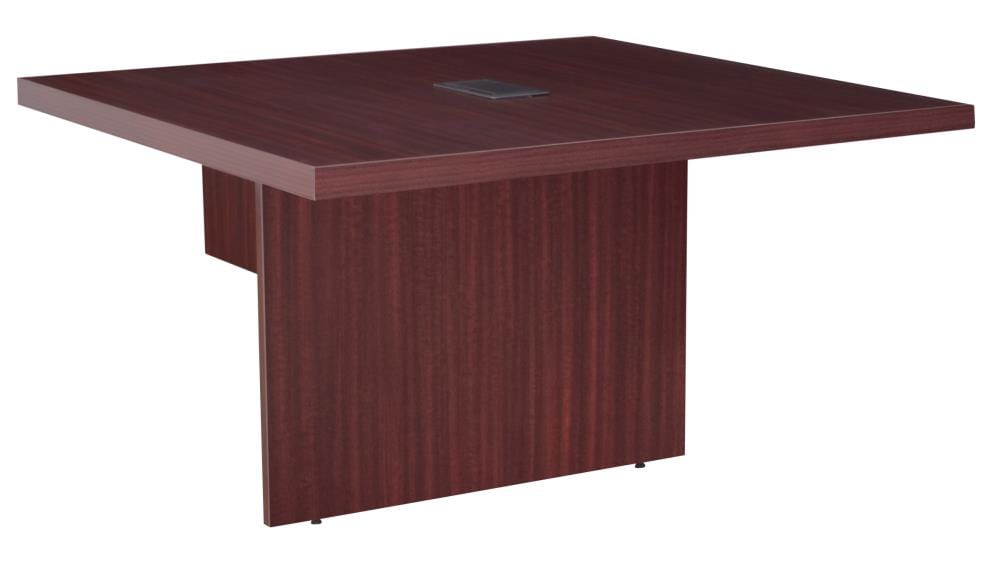 Regency LCTRT48EXTMH Legacy Brown 4-Person Training Table (48-in W x 29-in H)