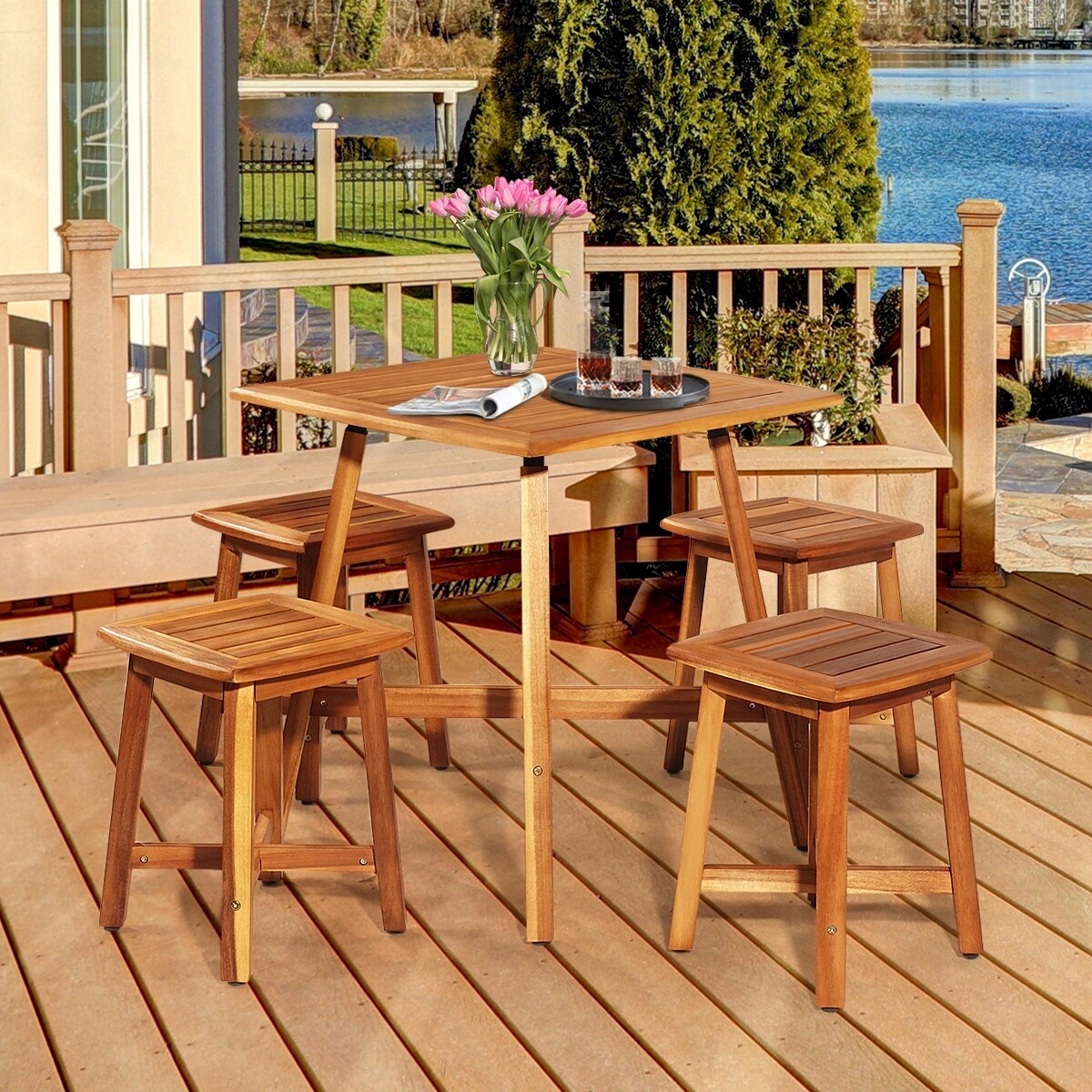 CASAINC WF-HW65874-LA Patio-Dining-Sets - View #3