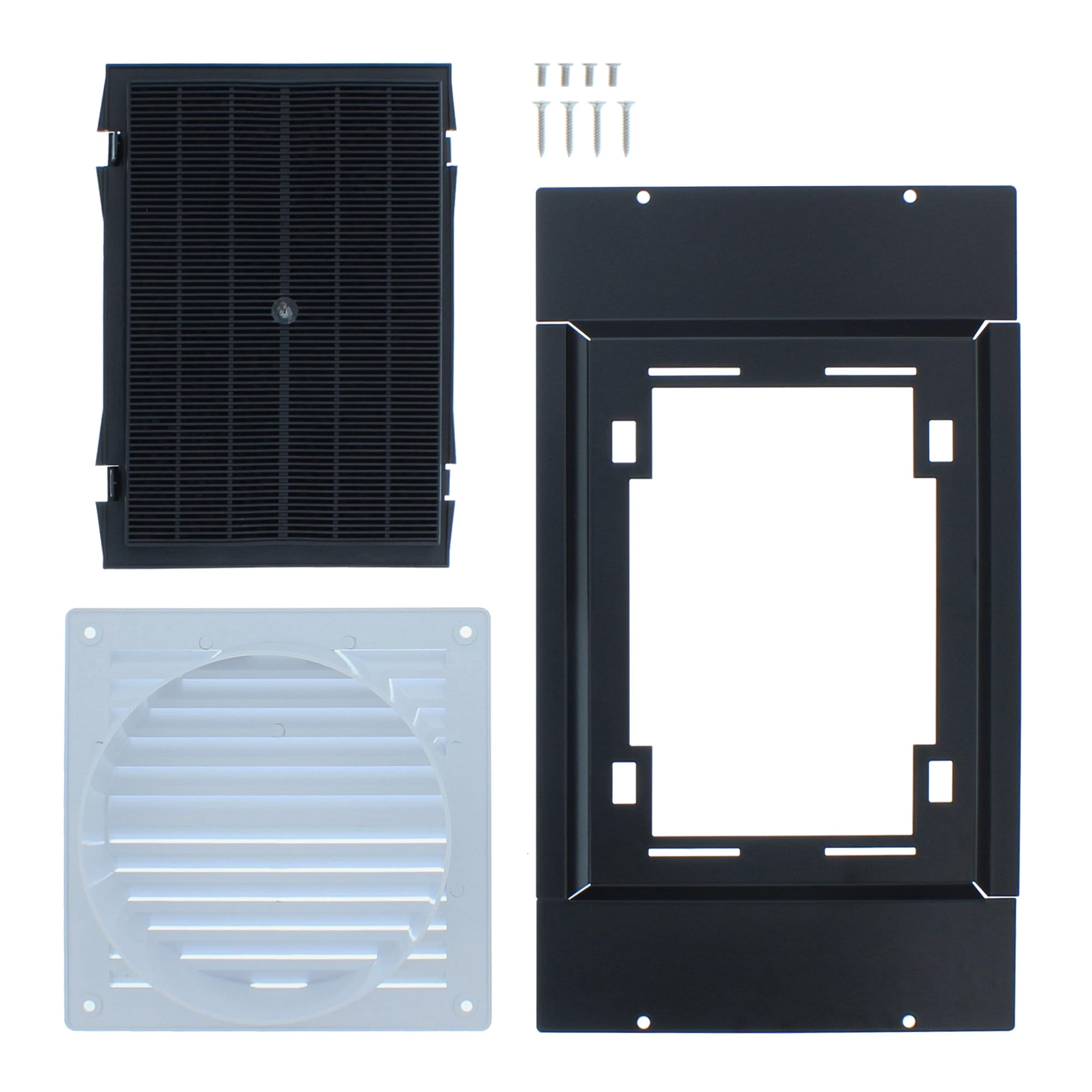 Zephyr ZRC-0100 Duct-Free Undercabinet range hood Recirculation kit 3 -Pack Black