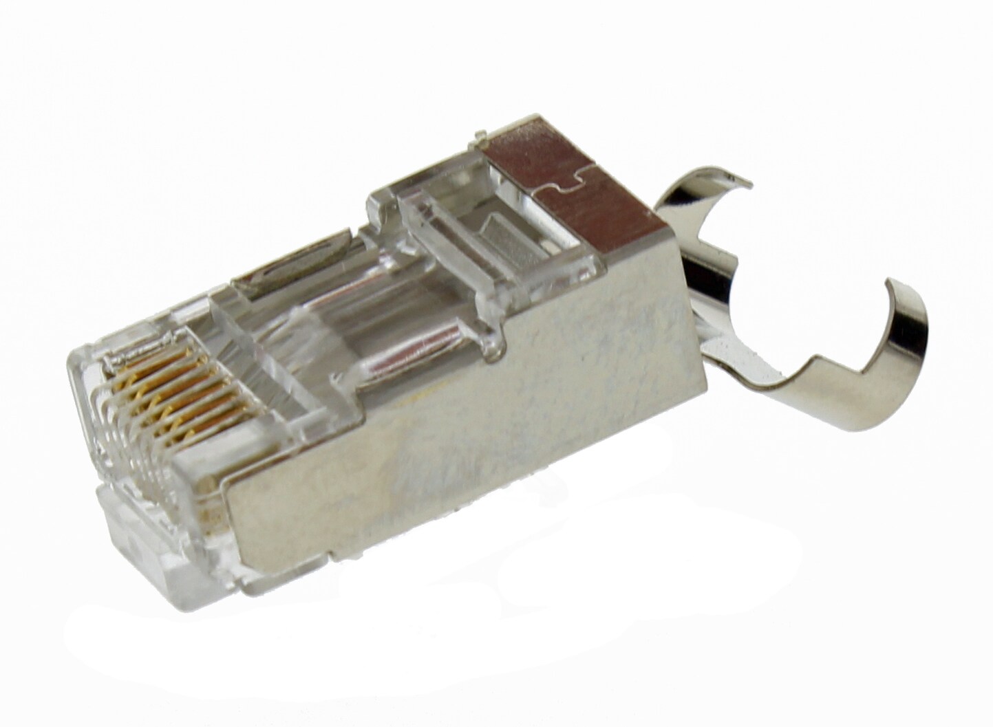 CAT6A/6 Feed-Thru RJ-45 for 0.048 Max. Conductors
