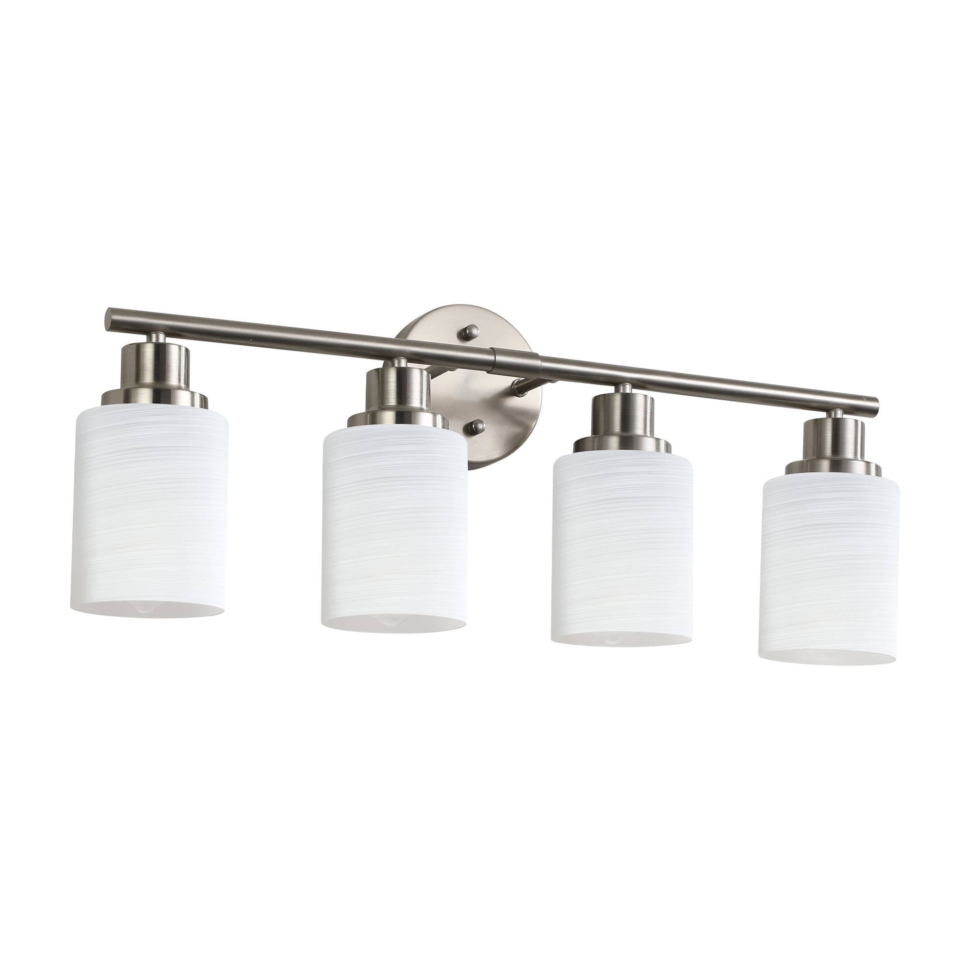 AAZJ W20-P164310 Vanity Lights 24-in 4 -Light Brushed Nickel Modern/contemporary Vanity light