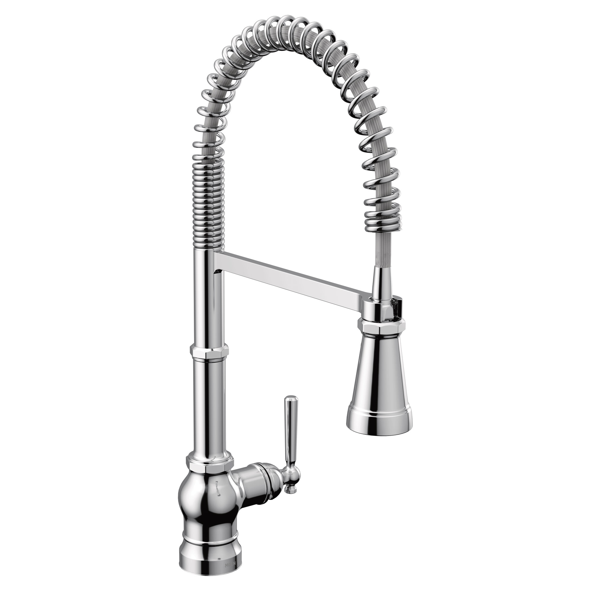 Moen S72103 Paterson Chrome Single Handle Deck-mount Pull-down Kitchen Faucet with Sprayer