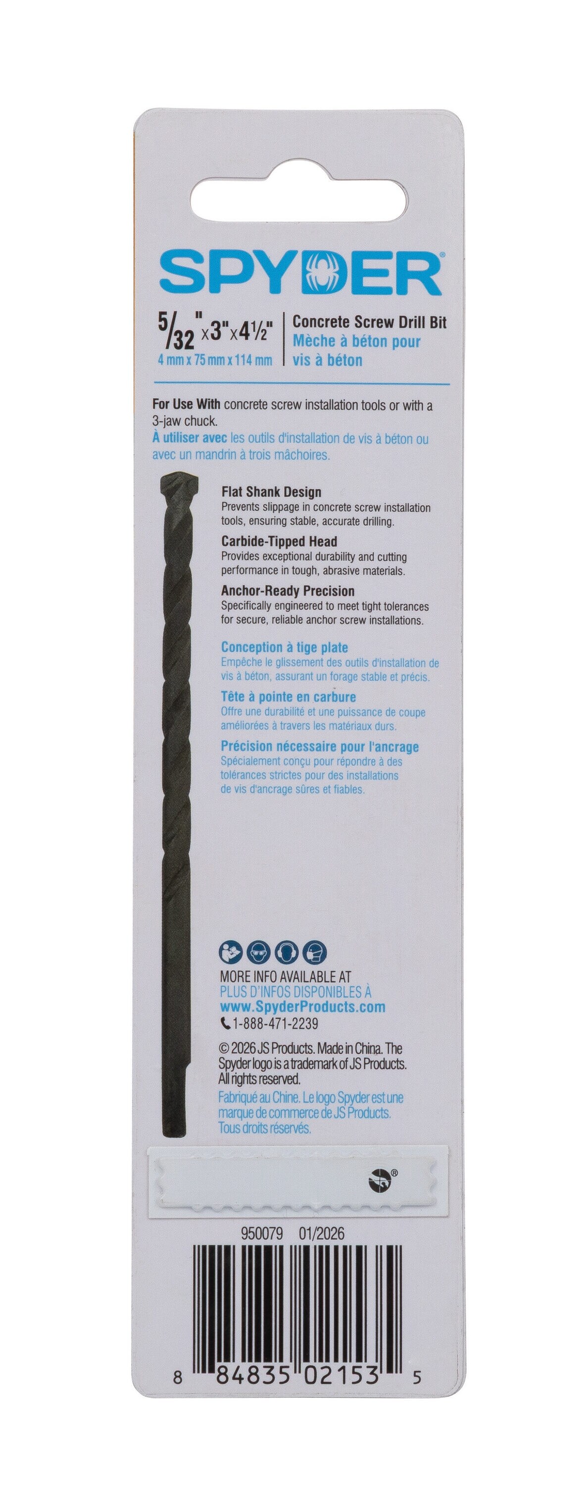 Spyder 950079 Cement-Masonry-Drill-Bits - View #7