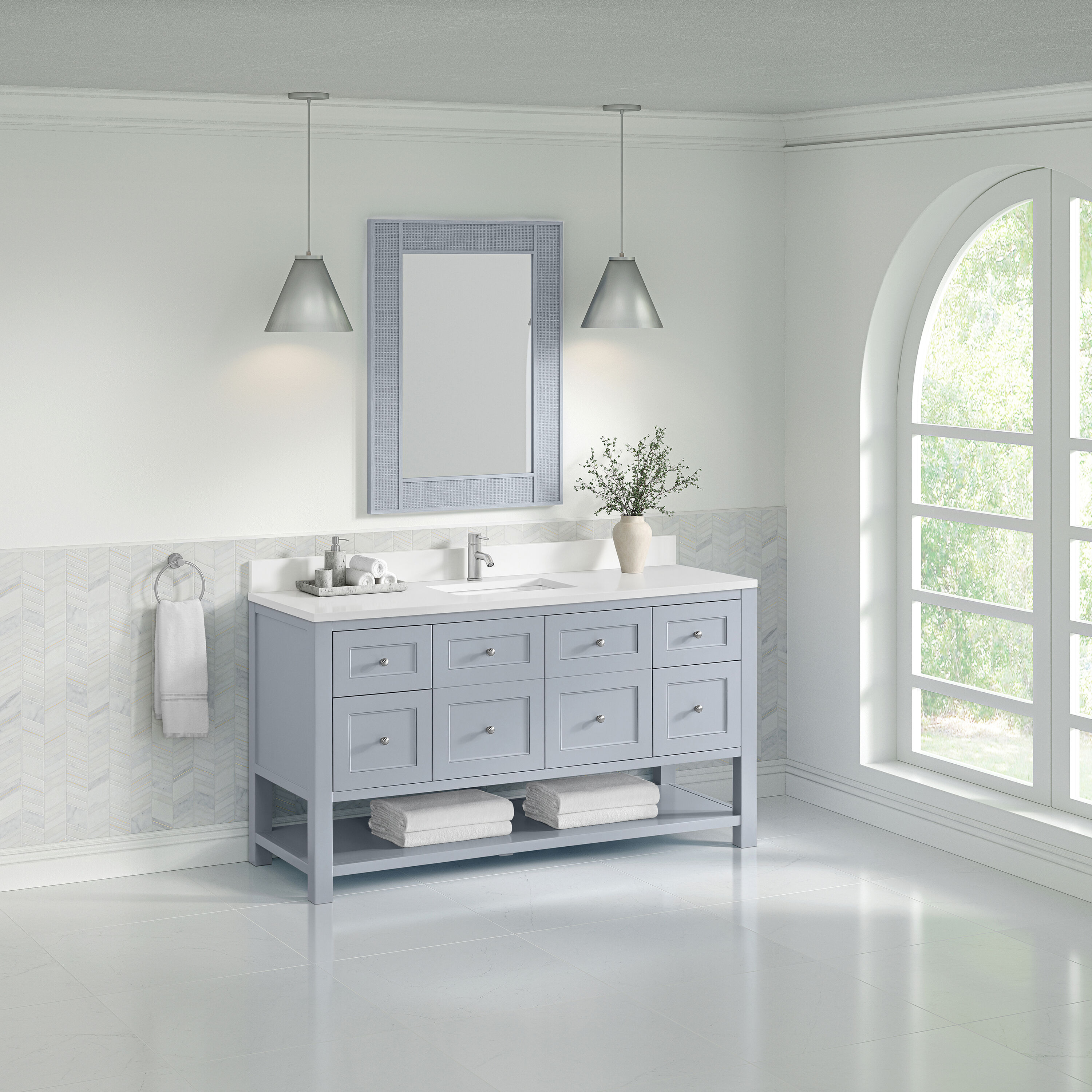 James Martin Vanities 330-V60S-SRB-1WZ Bath-Vanity-Combo - View #4
