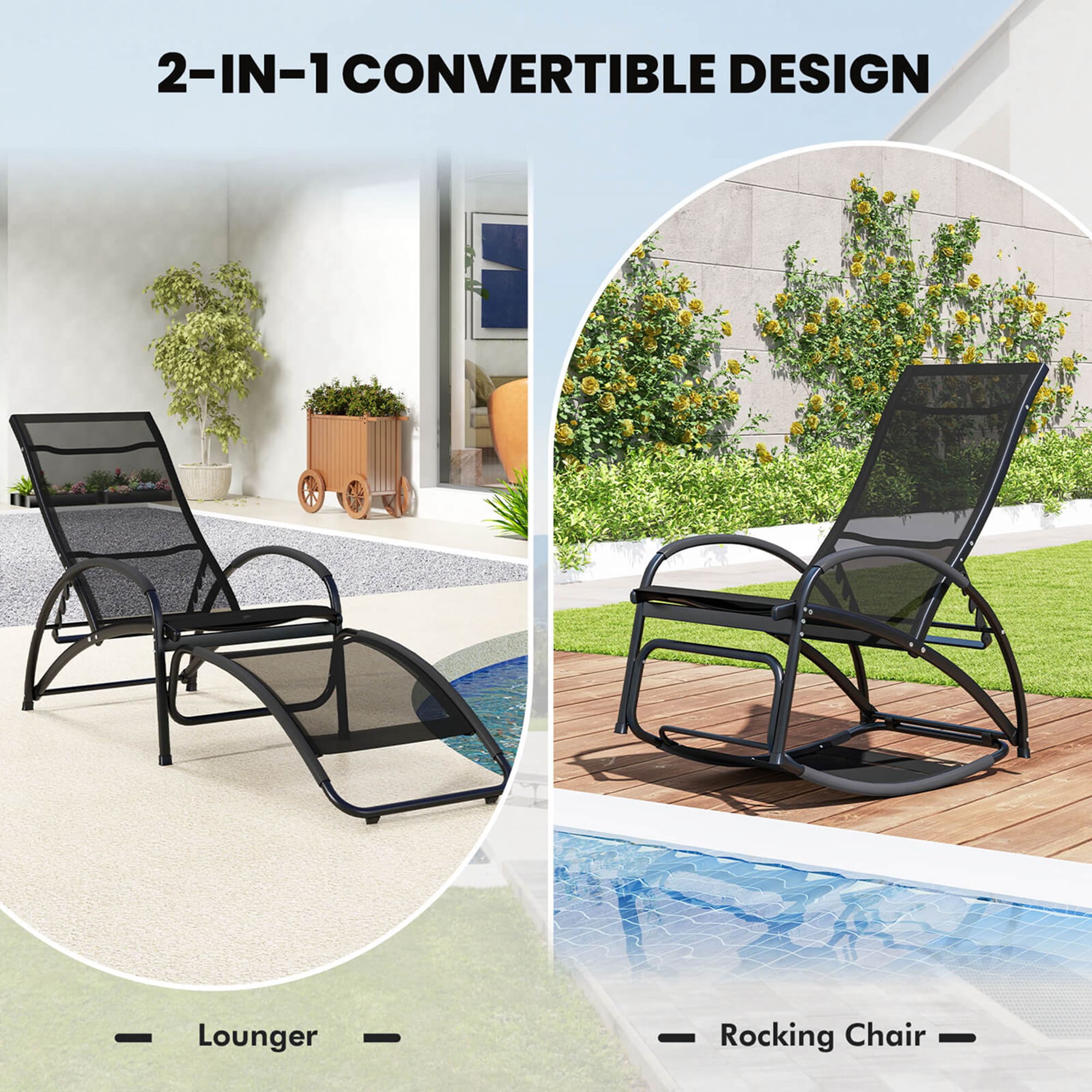 Costway HCST02204 Patio-Chairs - View #6