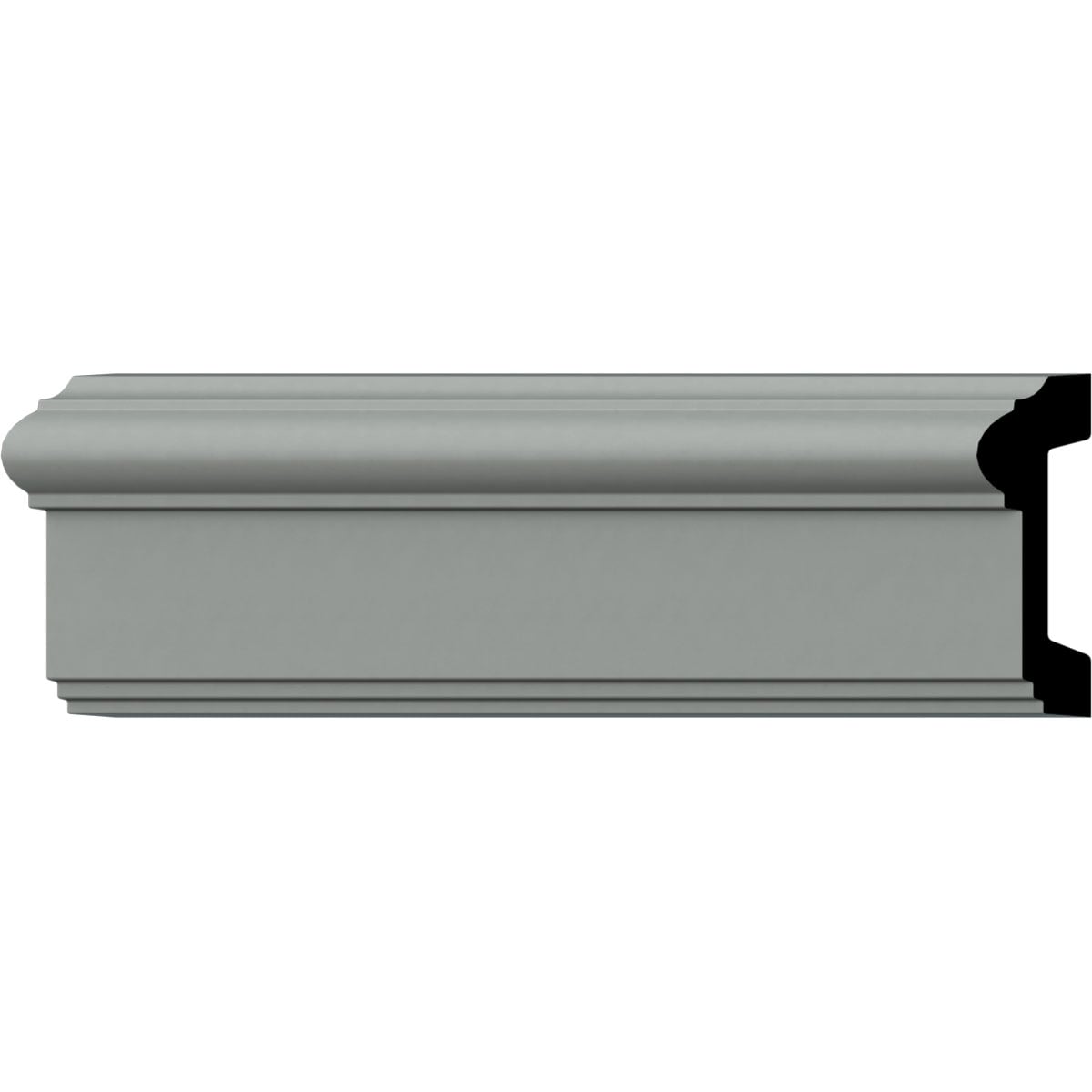 Ekena Millwork CAS04X01ED 1-1/4-in x 3-3/4-in x 8-ft Primed Polyurethane Casing
