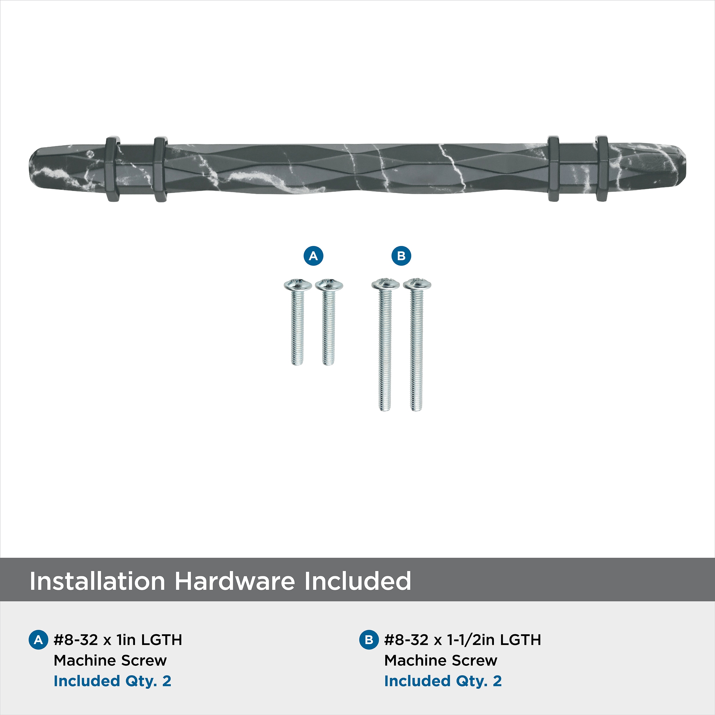 Amerock BP36649MBKBBR Cabinet-Pulls - View #5
