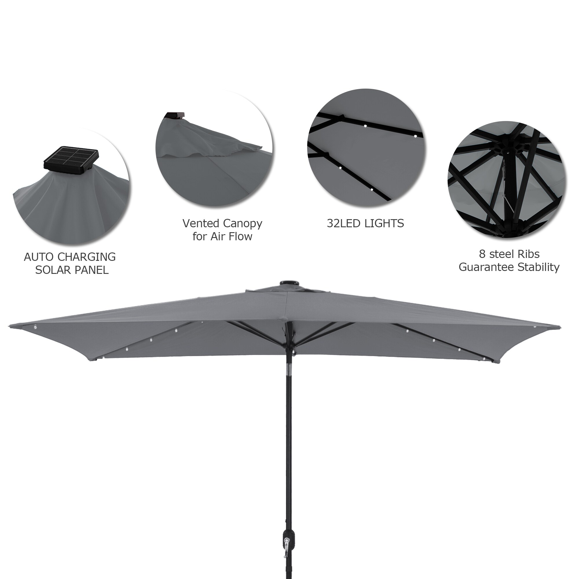 Boyel Living BL-OD011LEDGY Umbrellas-2 - View #11