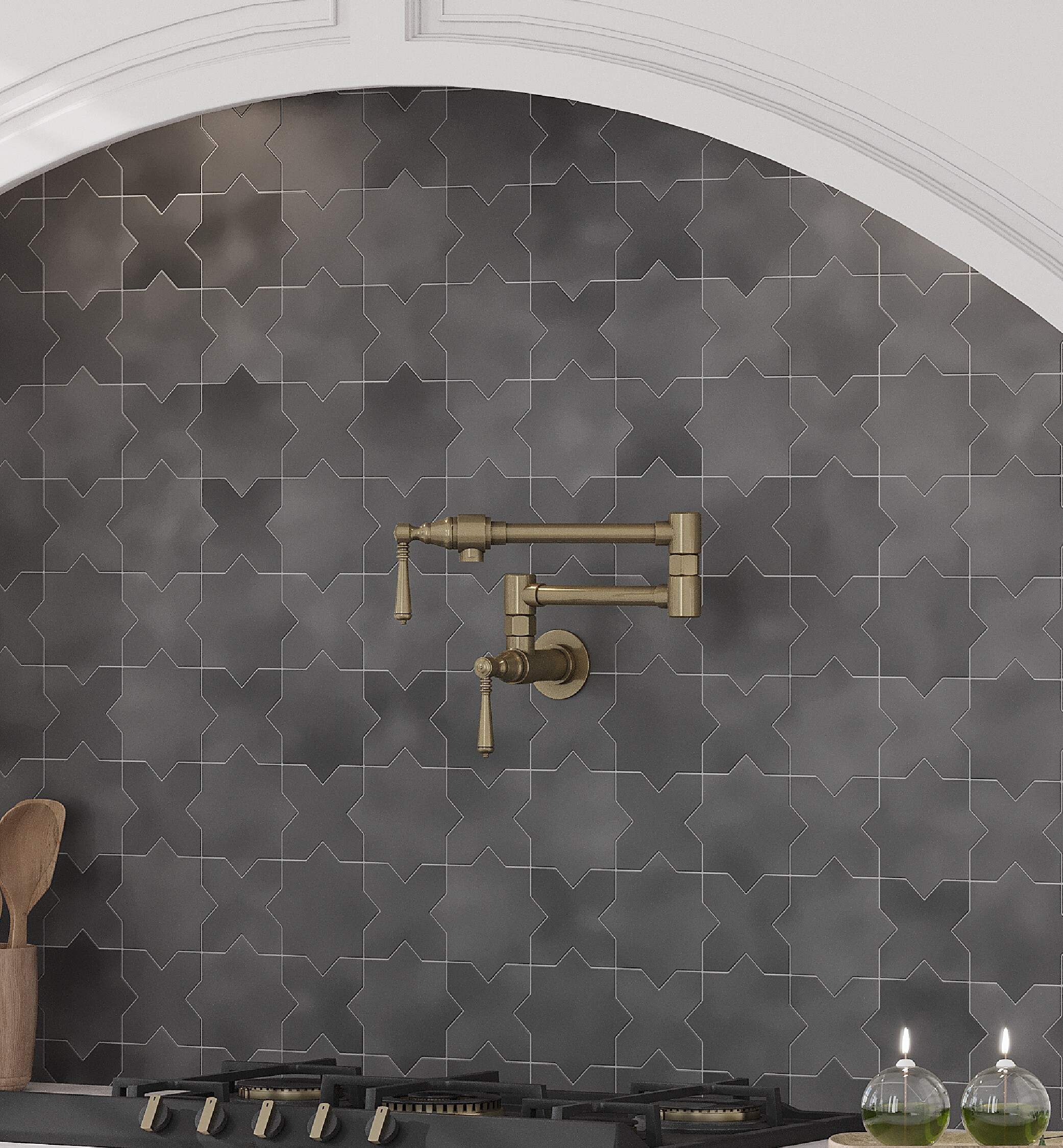 Apollo Tile MOR88BLKCRA Ceramic-Tile - View #5