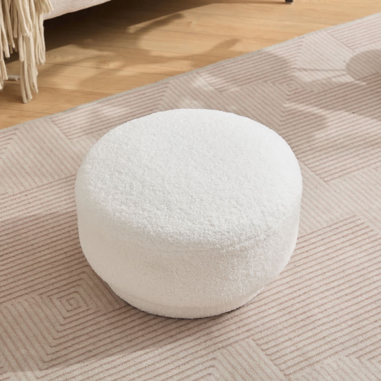 SEYNAR XY741-WHITE Indoor-Ottomans - View #2