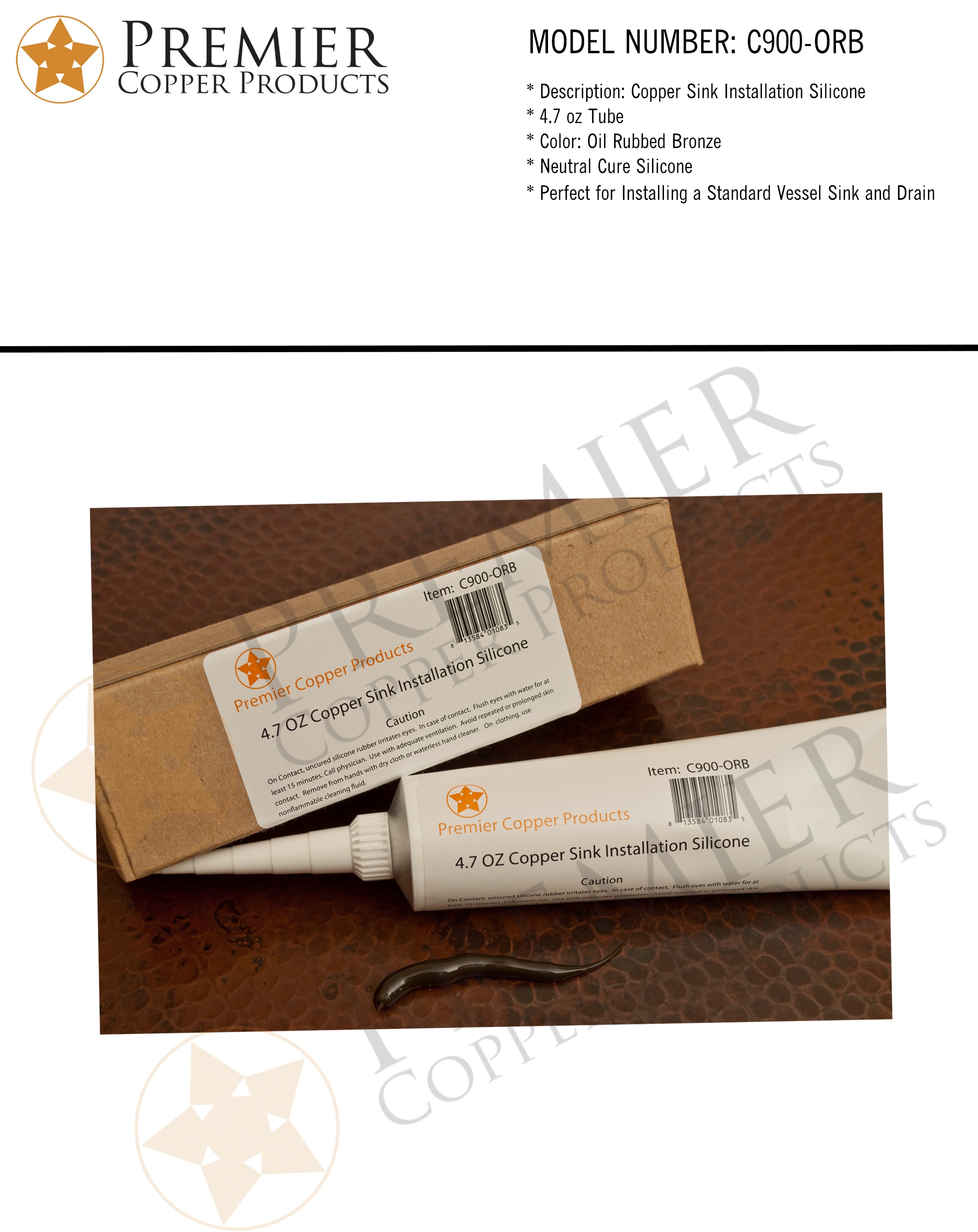 PREMIER COPPER PRODUCTS C900-ORB caulking - View #6