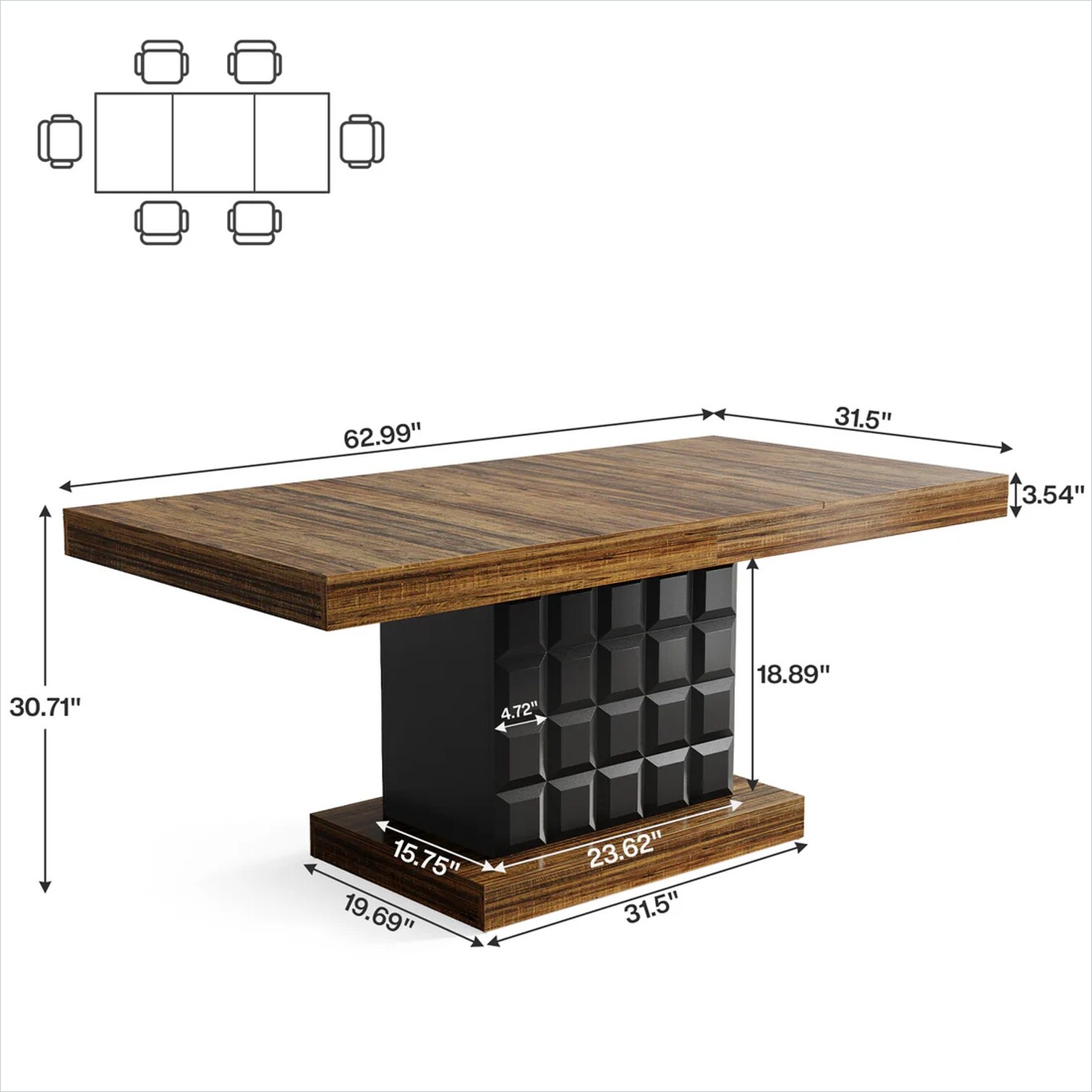 Naturefalls VJ3GQYZ7QFAX Dining-Tables - View #8