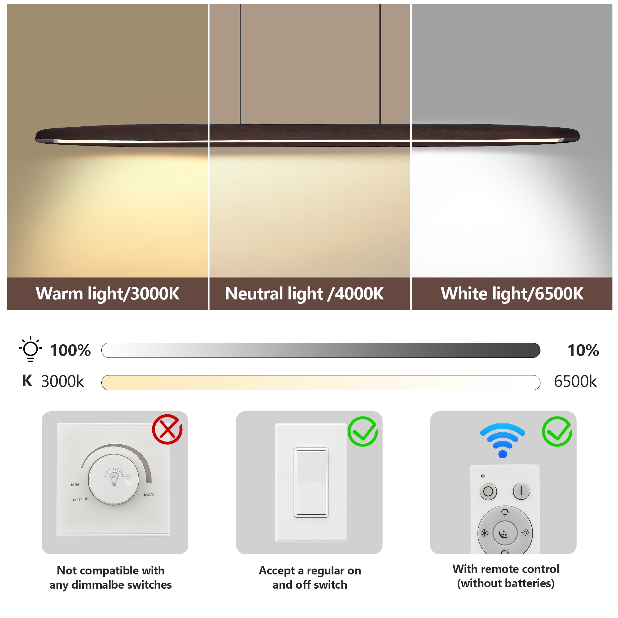 WELLFOR WCY229E12-4 Pendant-Lights - View #5