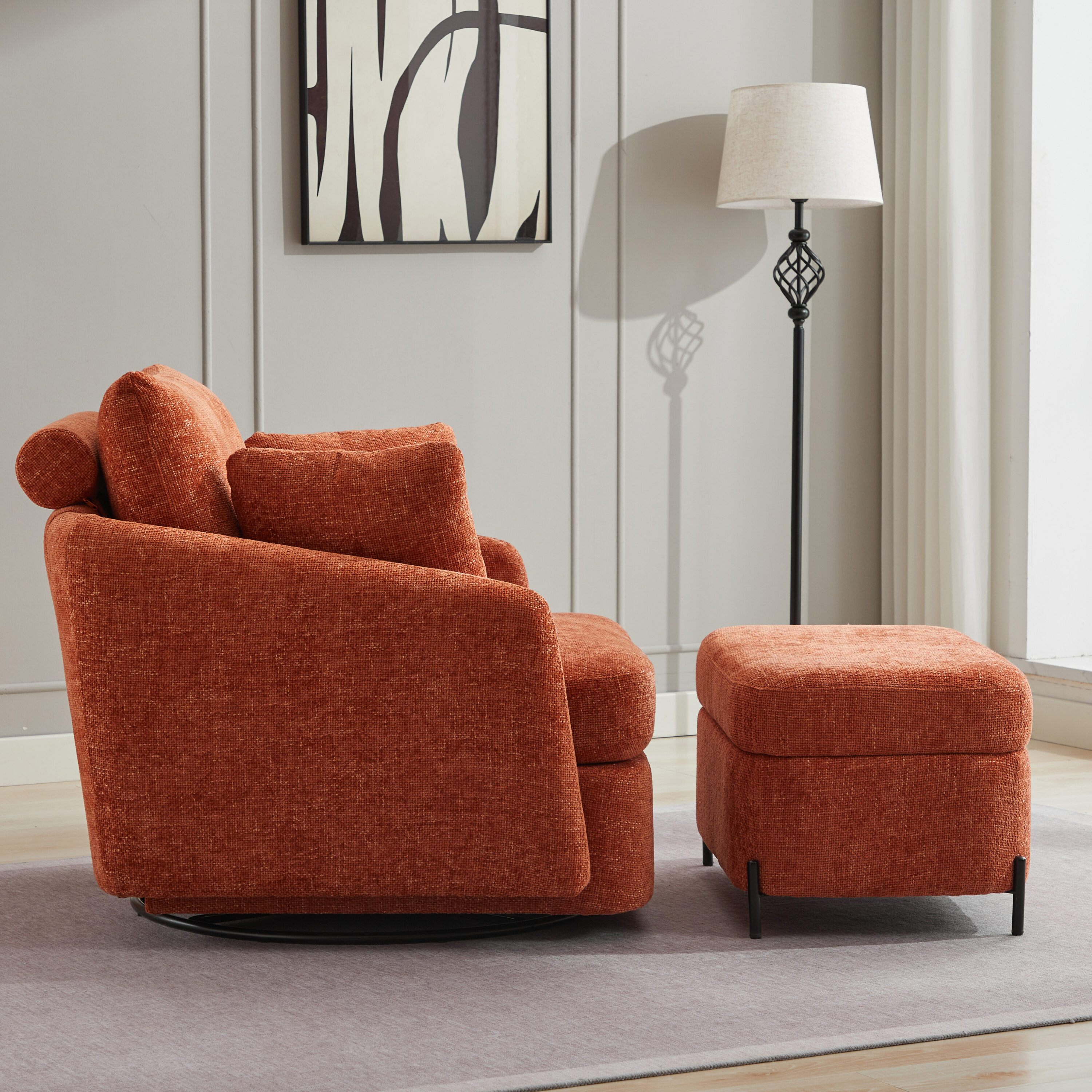 Hrinhom HC-W1103-ORANGE chairs - View #4