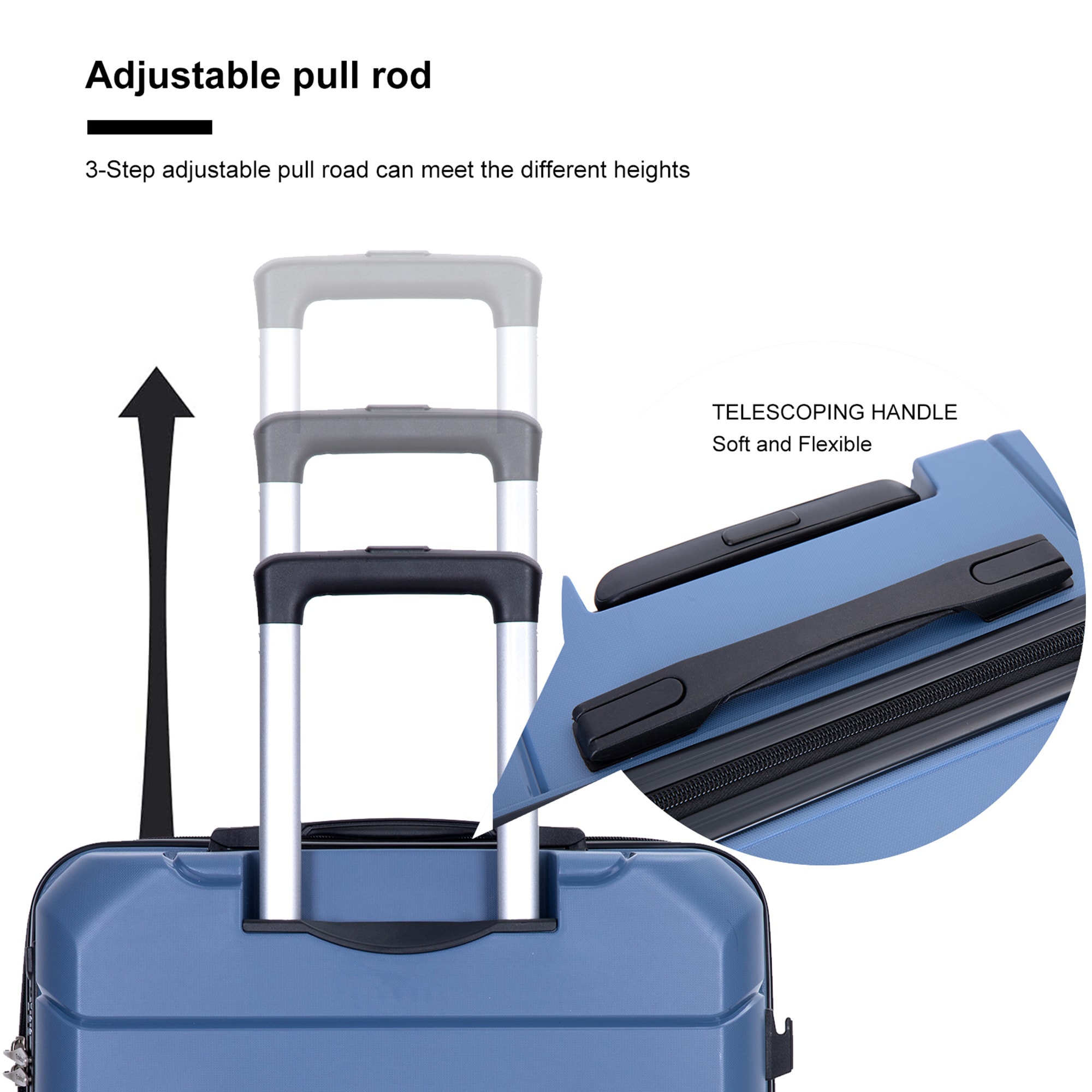 SINOFURN SYD9400008BL Luggage-And-Luggage-Sets - View #5