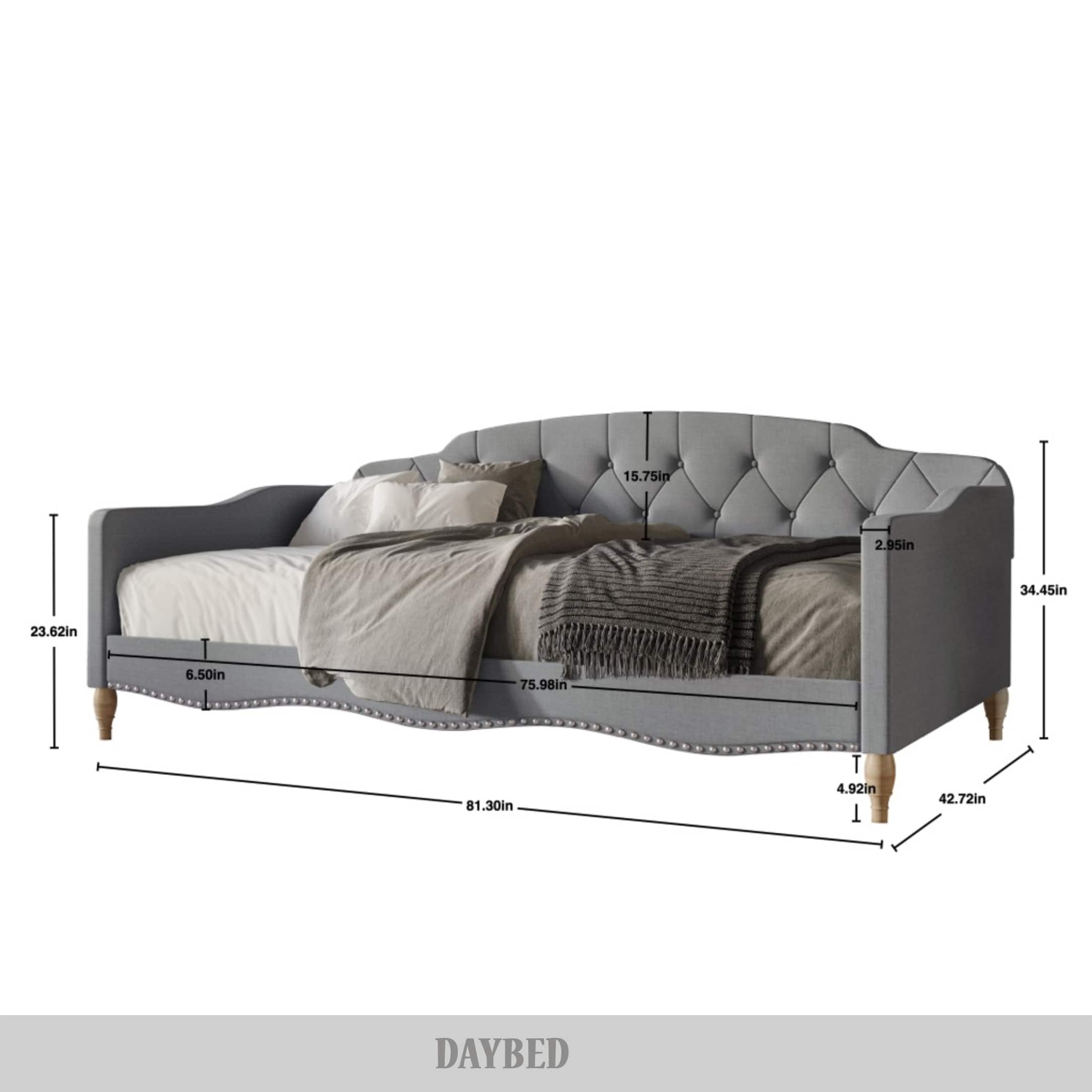 CasePiece C5095T-LGY-LN futons - View #6