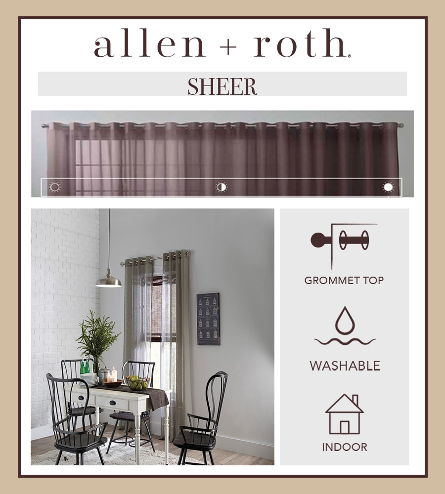 allen + roth X763  .13095ZBG curtains - View #2