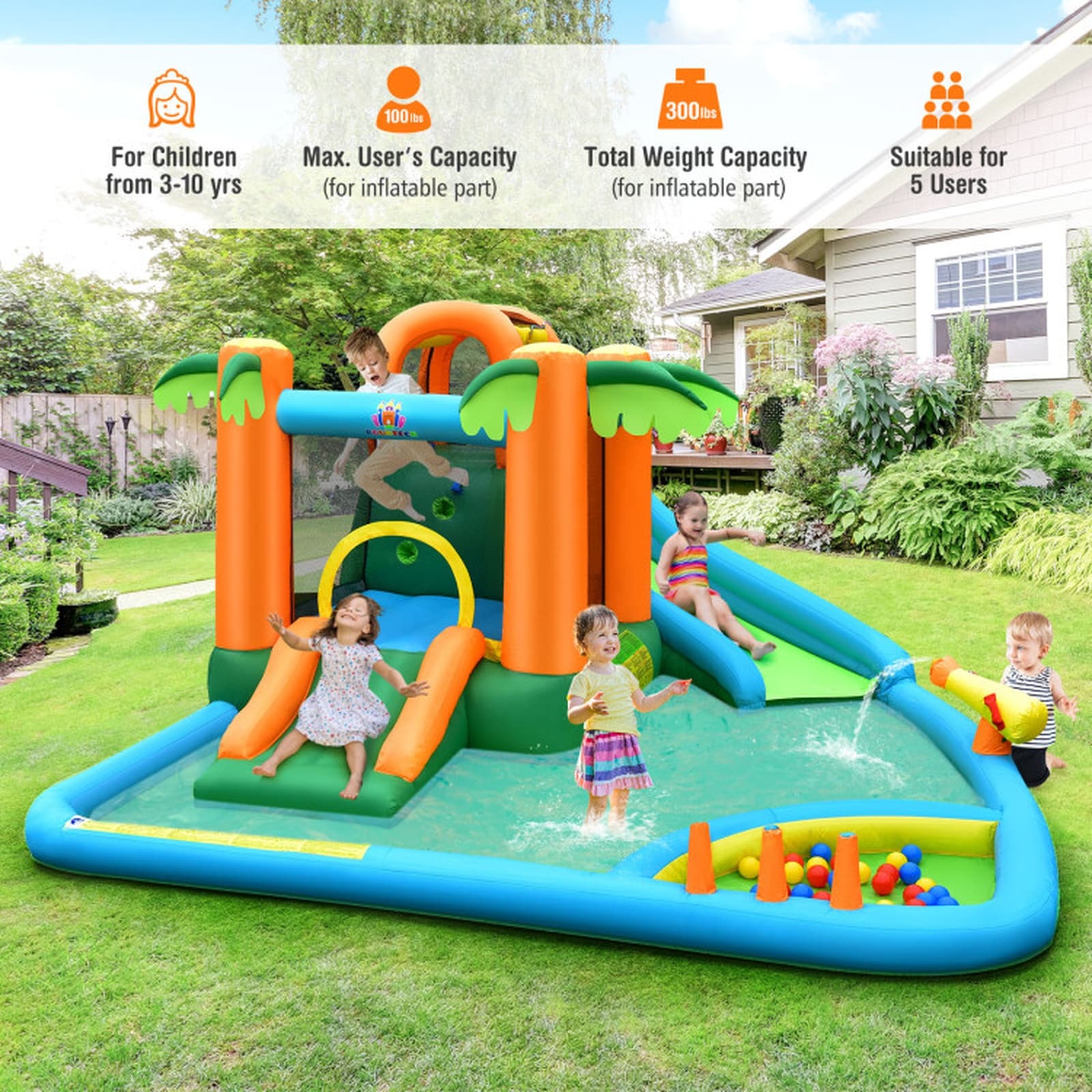 SUGIFT LW102SUGHY0572 Bounce-Houses - View #11