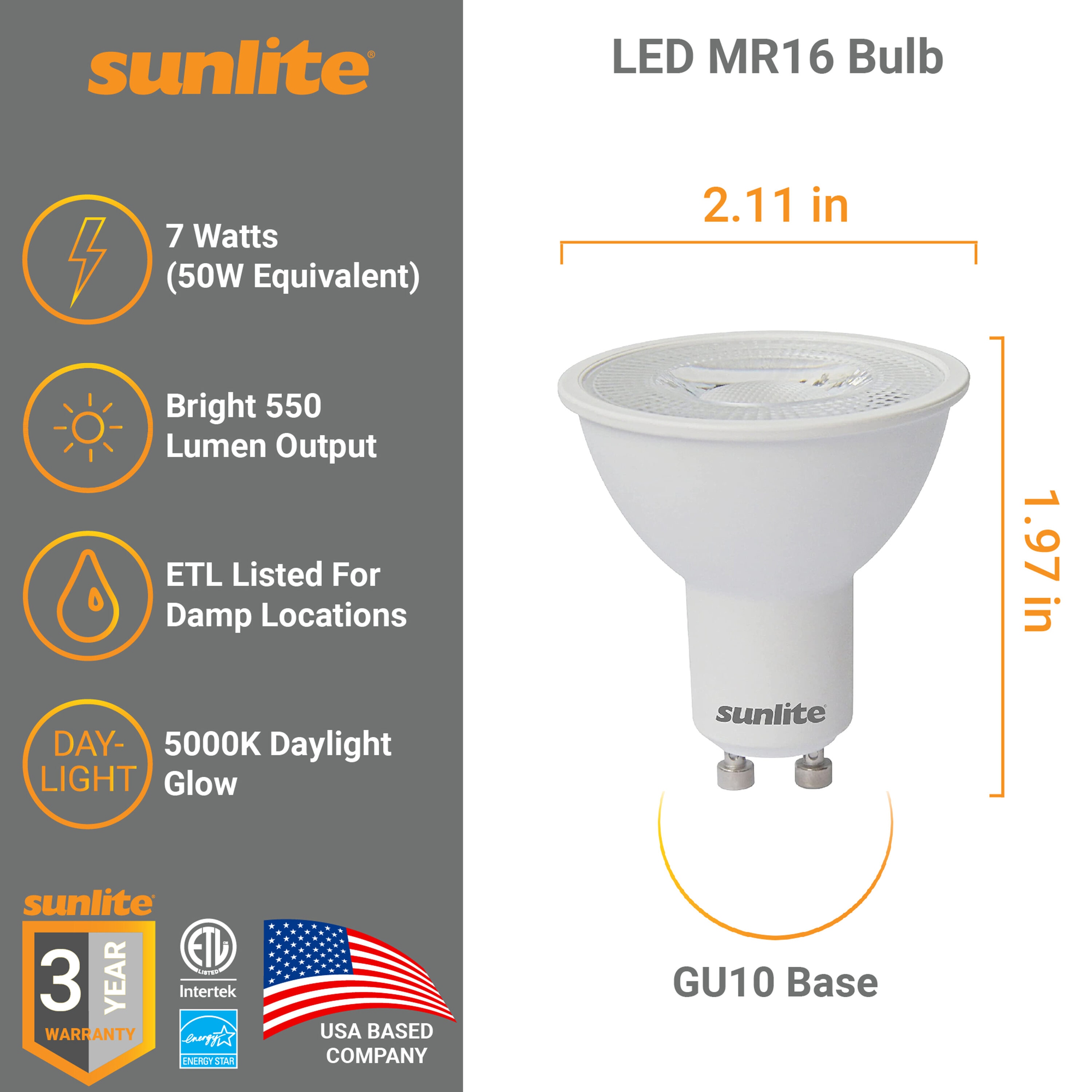 Sunlite LW07193 Led-Flood-Spot-Light-Bulbs - View #2