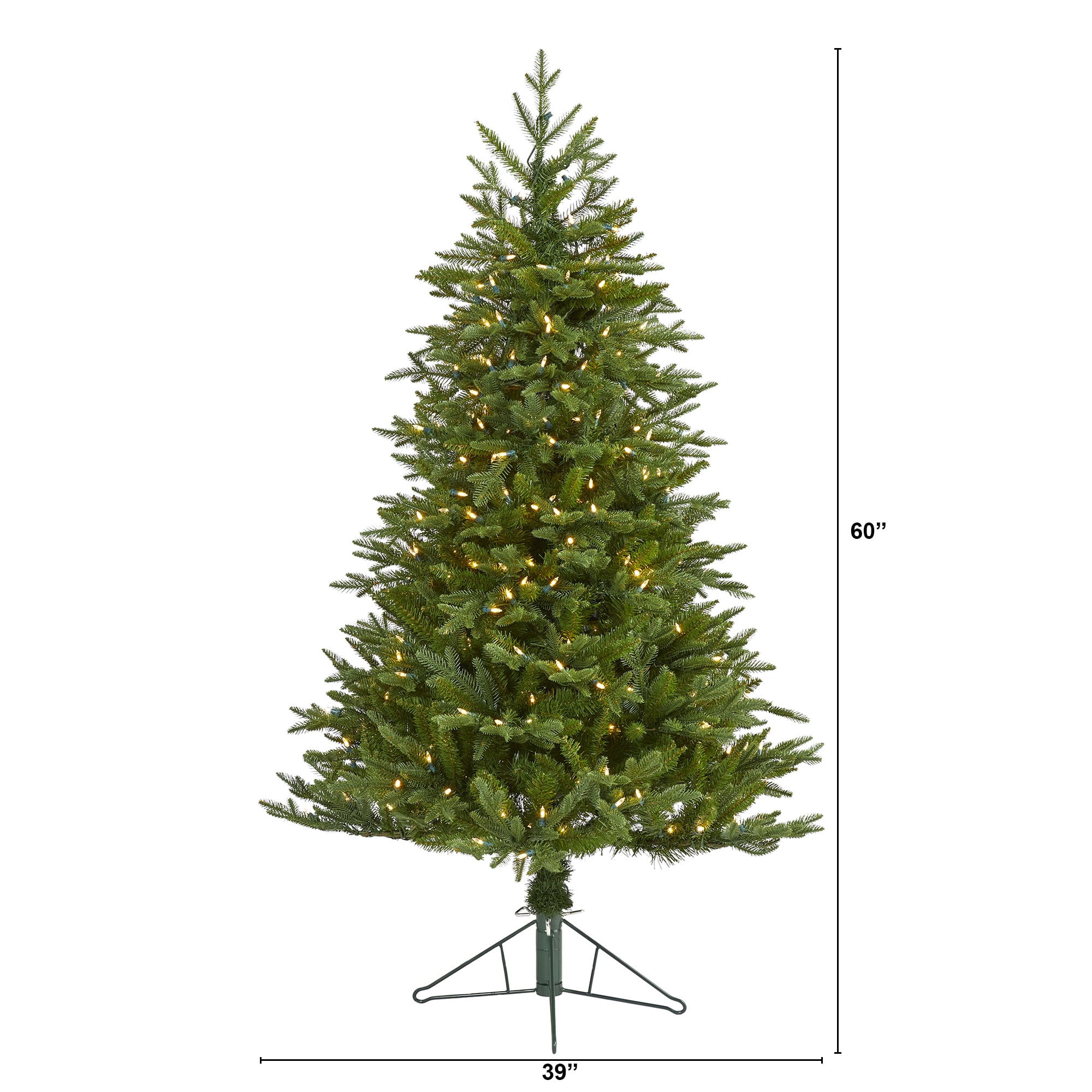 Nearly Natural T1478 Artificial-Christmas-Trees - View #3