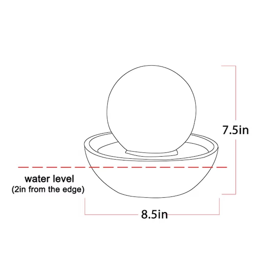 Style Selections MZ15386BB Indoor-Fountains - View #8