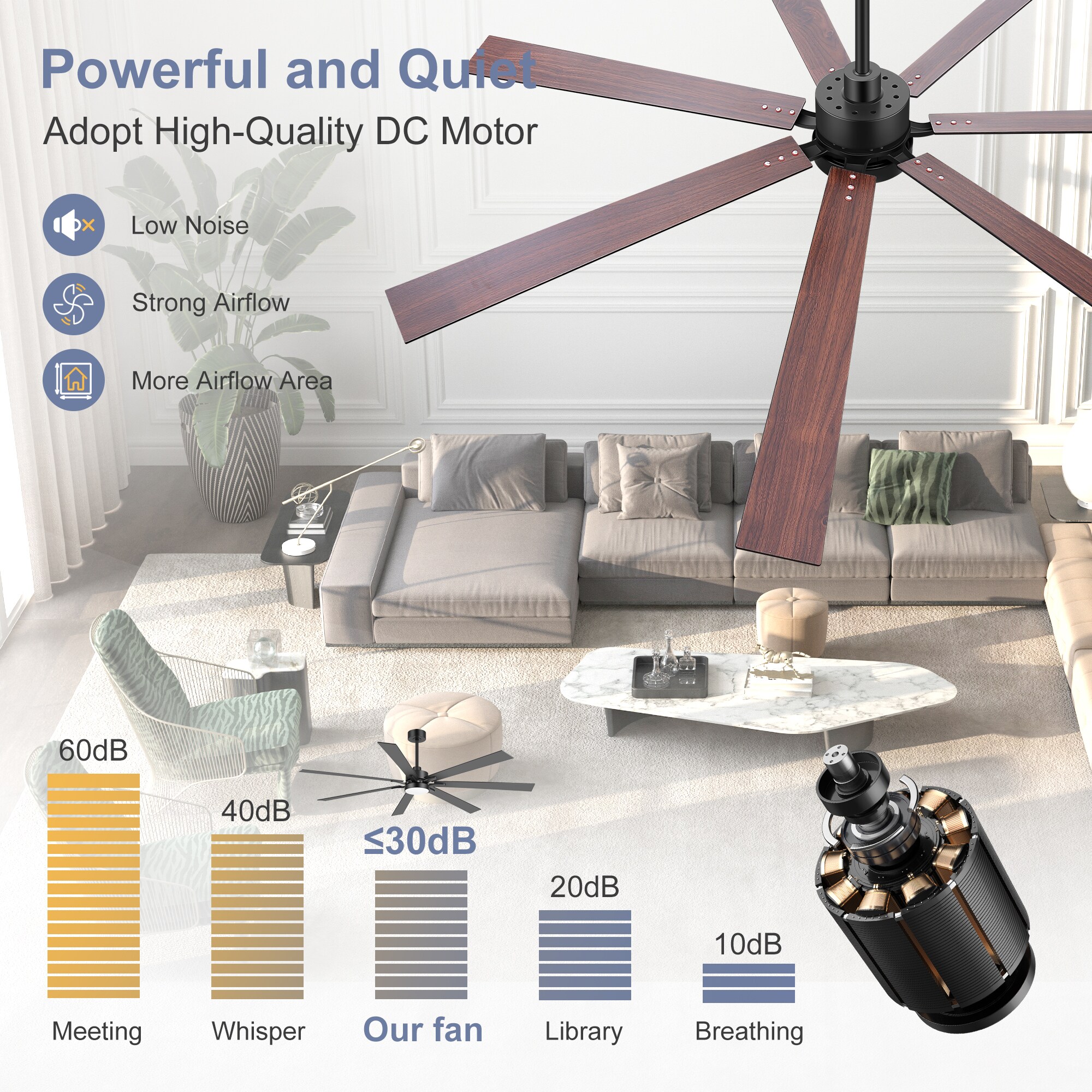 Airsurfer AS-35092-BK Ceiling-Fans - View #8