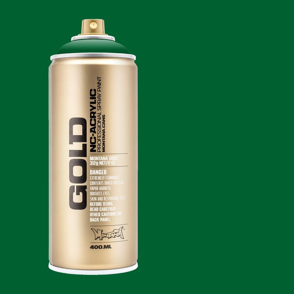 Montana Cans MXG-G6060 GOLD Matte Fern Green Spray paint ( NET WT. 11-oz )