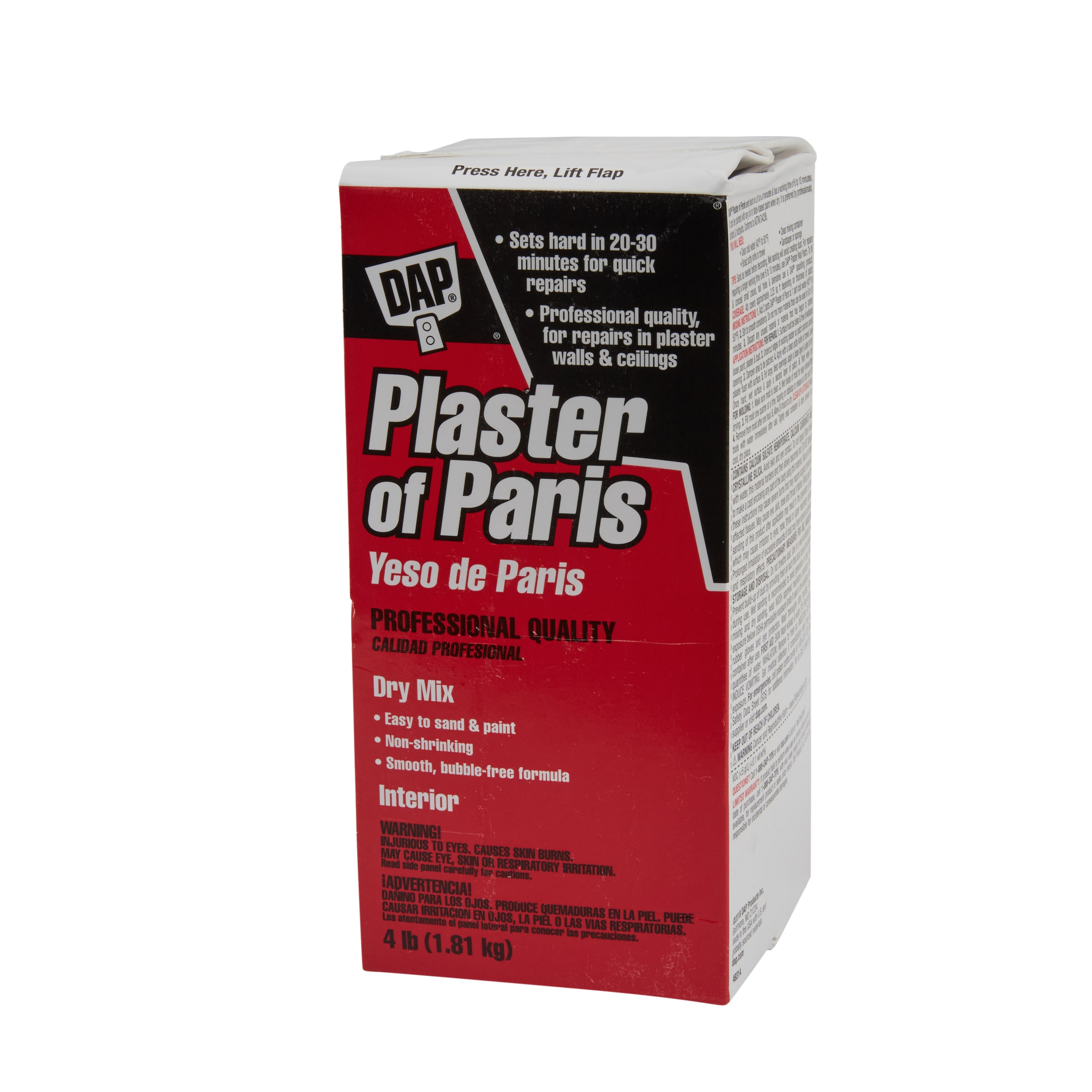 Select your size! Plaster of Paris Newly Packed Tub of Casting Plaster Sulptur 