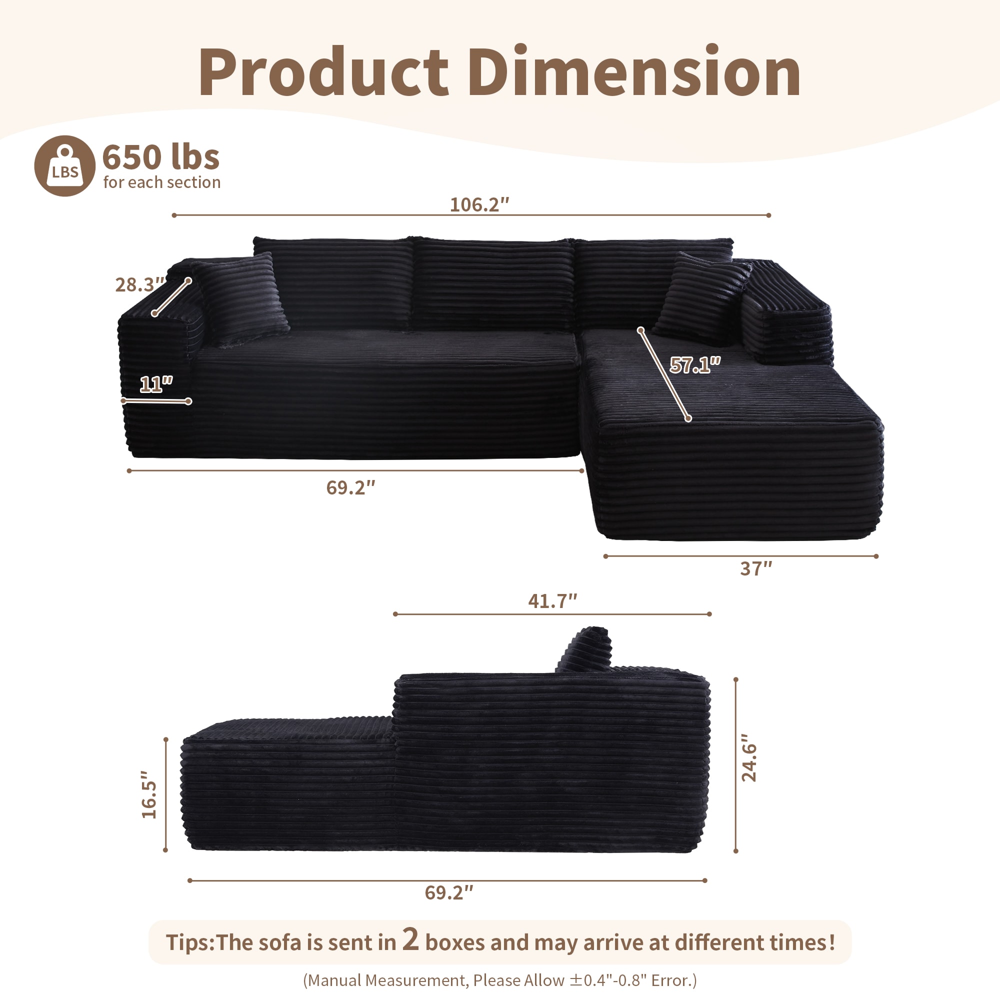 Pouuin SVIVI-430R Sofas-Loveseats - View #6