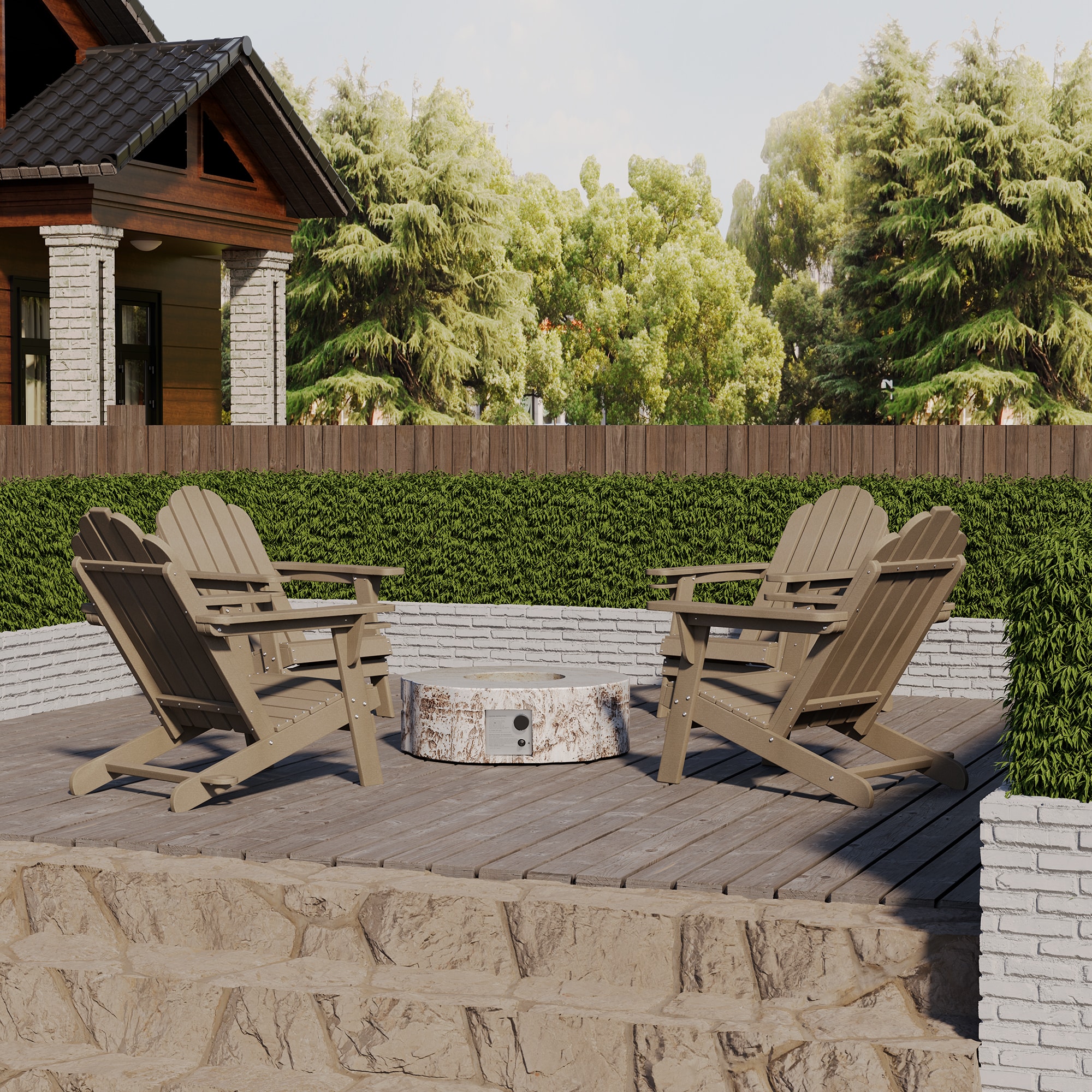 Clihome CL-06BGB5 Patio-Conversation-Sets - View #2