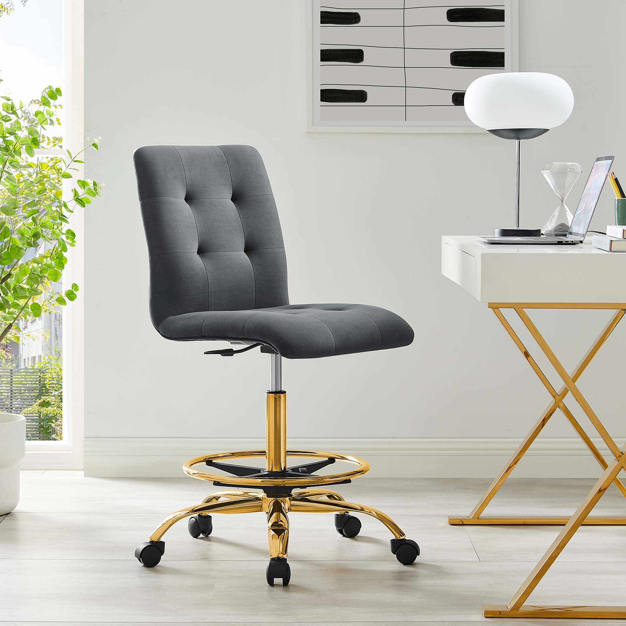 Modway EEI-4977-GLD-GRY Office-Chairs - View #3