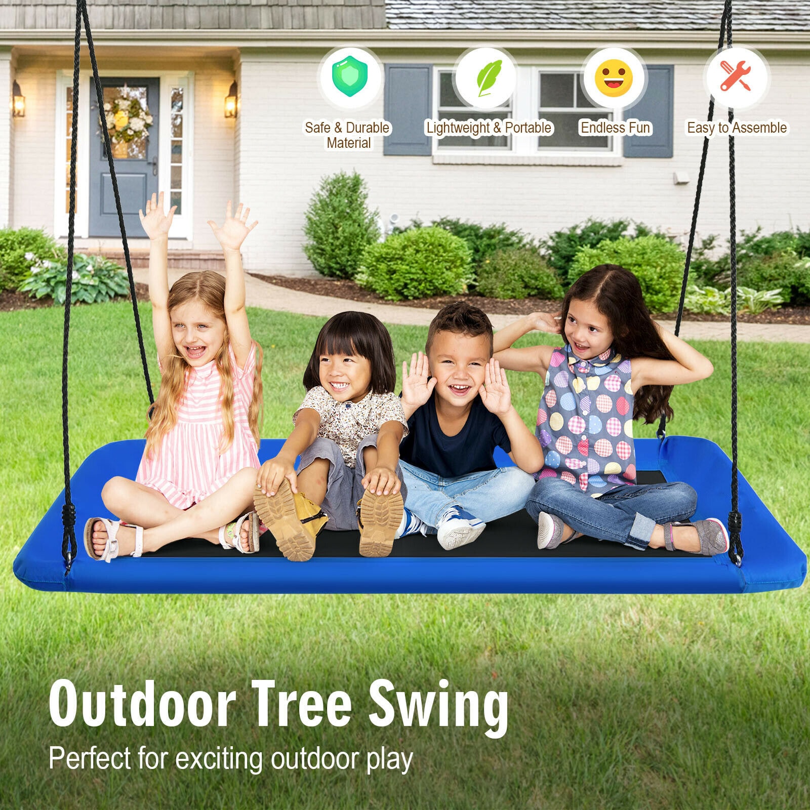 Slickblue D-CO-YN03607PO Playset-Swings - View #7