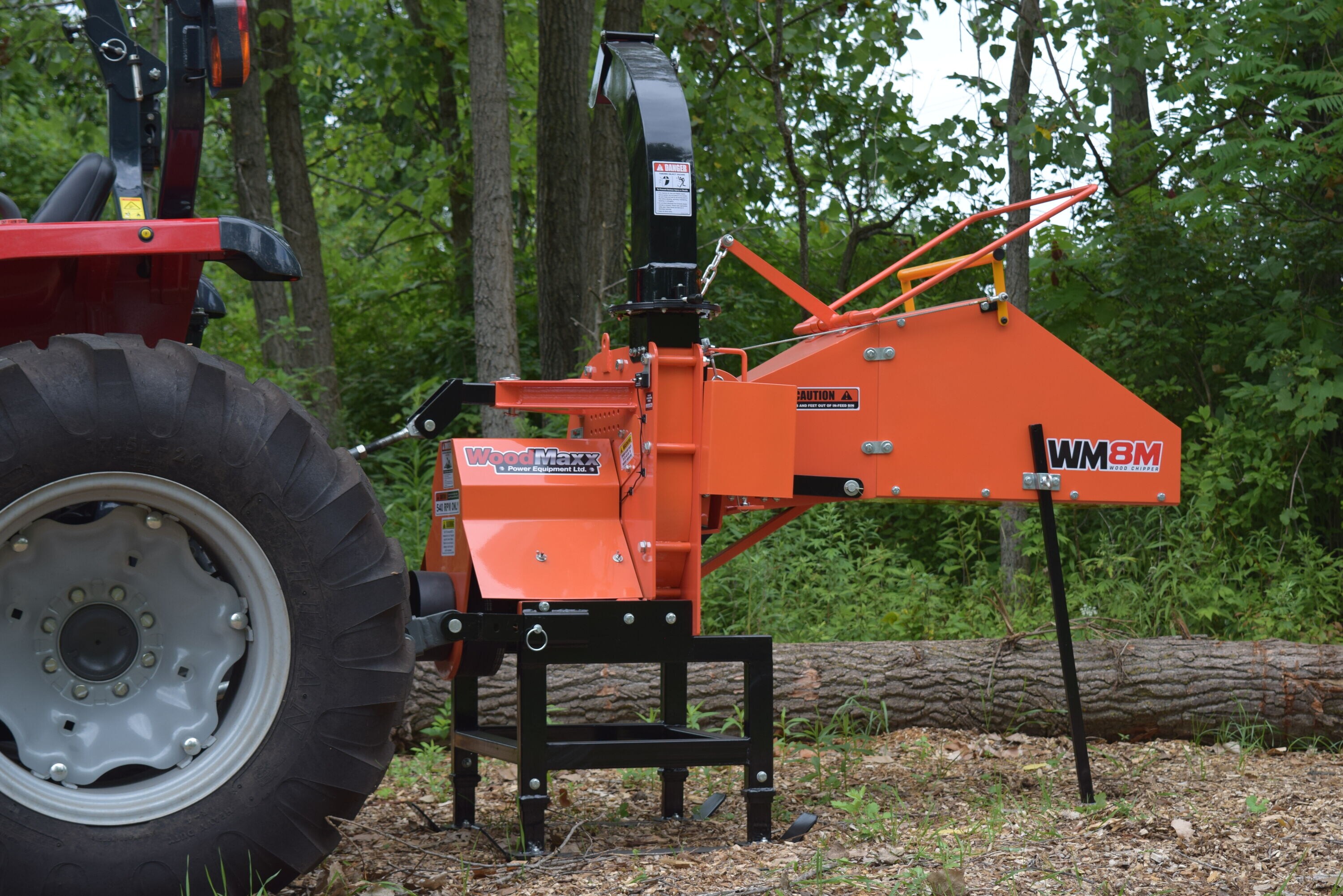 DK2 Woodmaxx 8-in Steel Gas Wood Chipper In The Gas Wood Chippers ...