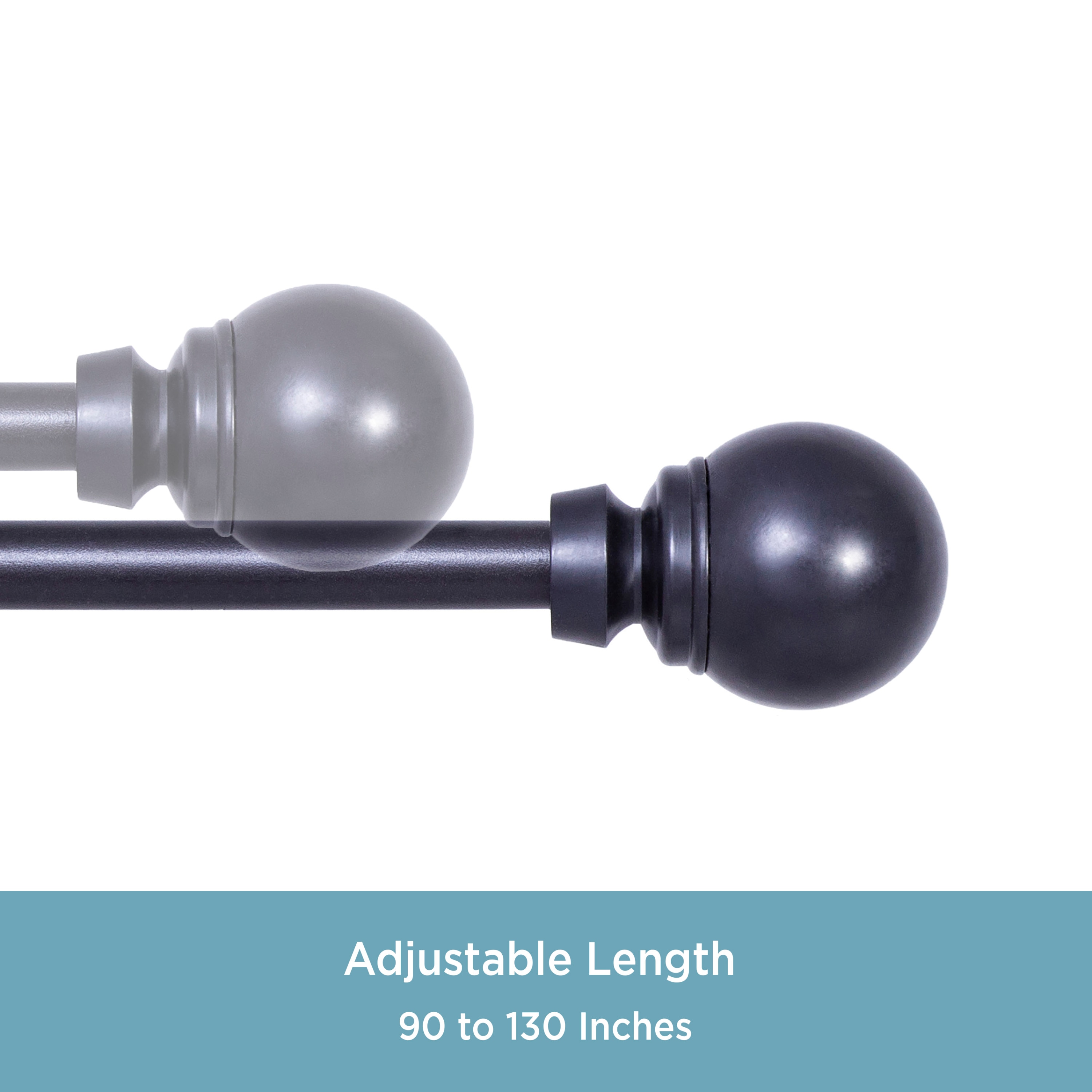 Kenney KN71829USREM Curtain-Rods - View #3