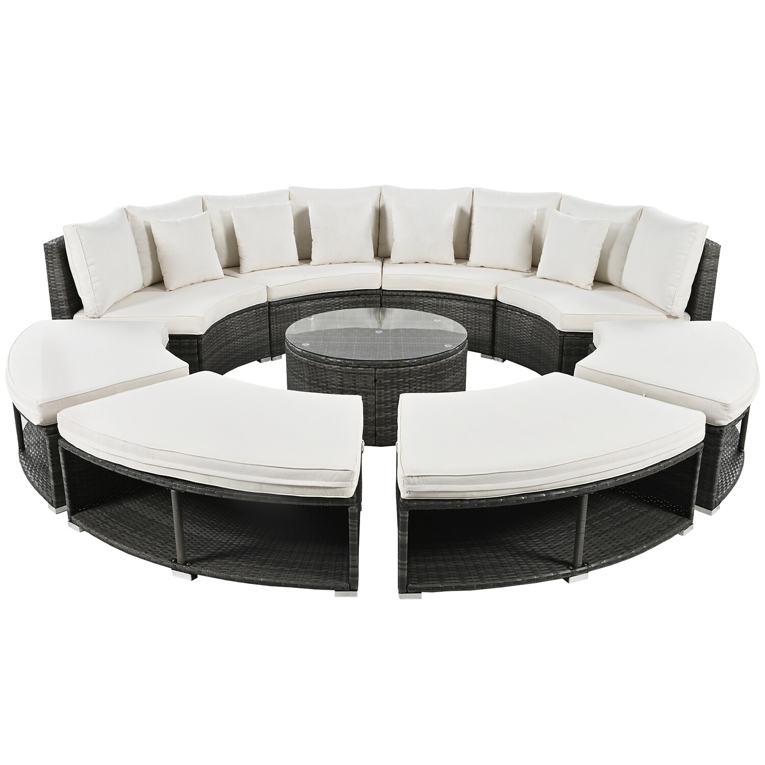 SINOFURN SYA370198BG Patio-Sofas-Daybeds - View #10